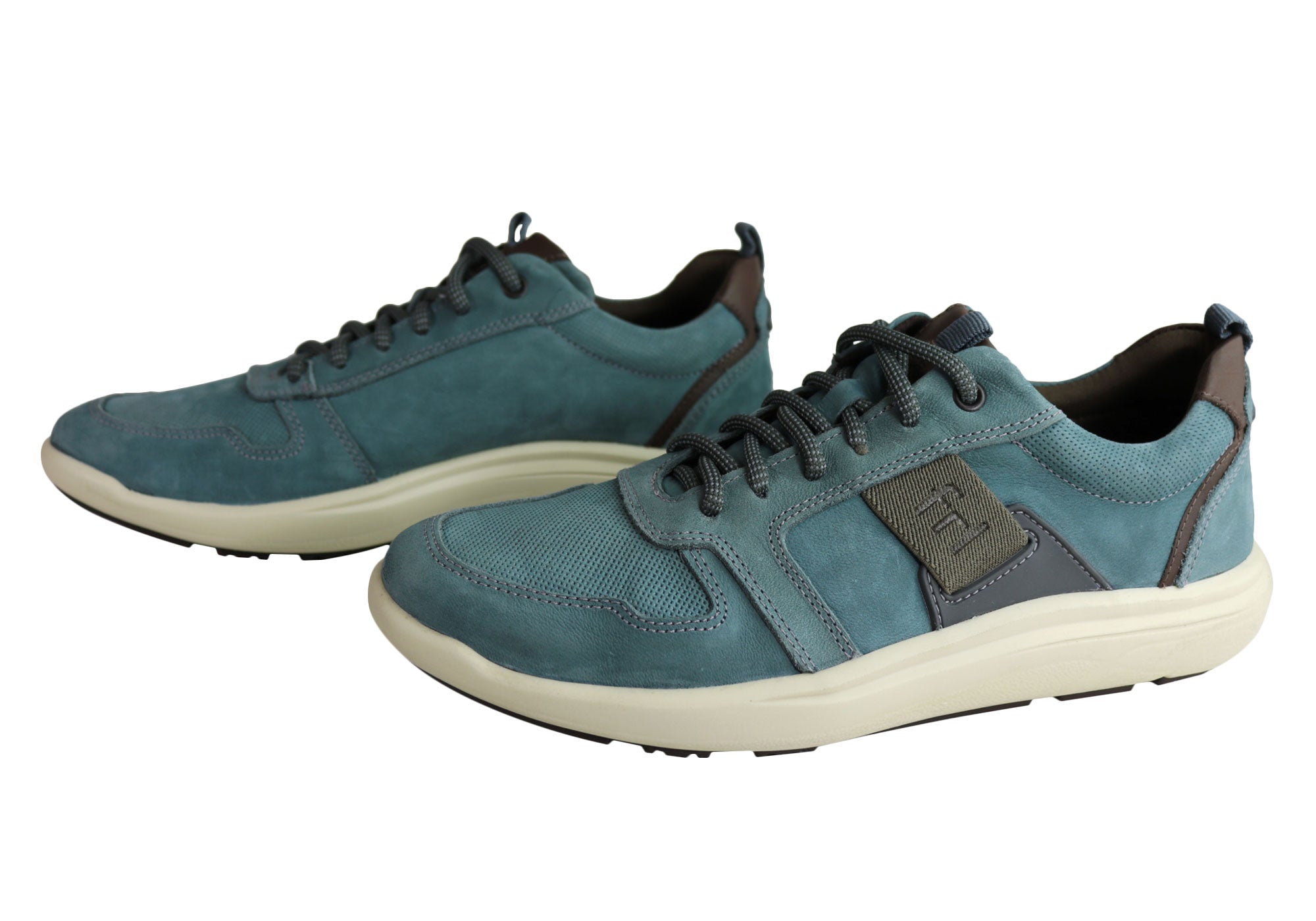 Ferricelli Stan Men's Leather Lace-Up Casual Shoes - Comfortable & Durable Brazilian-Made Footwear for Work, Travel & Everyday Wear