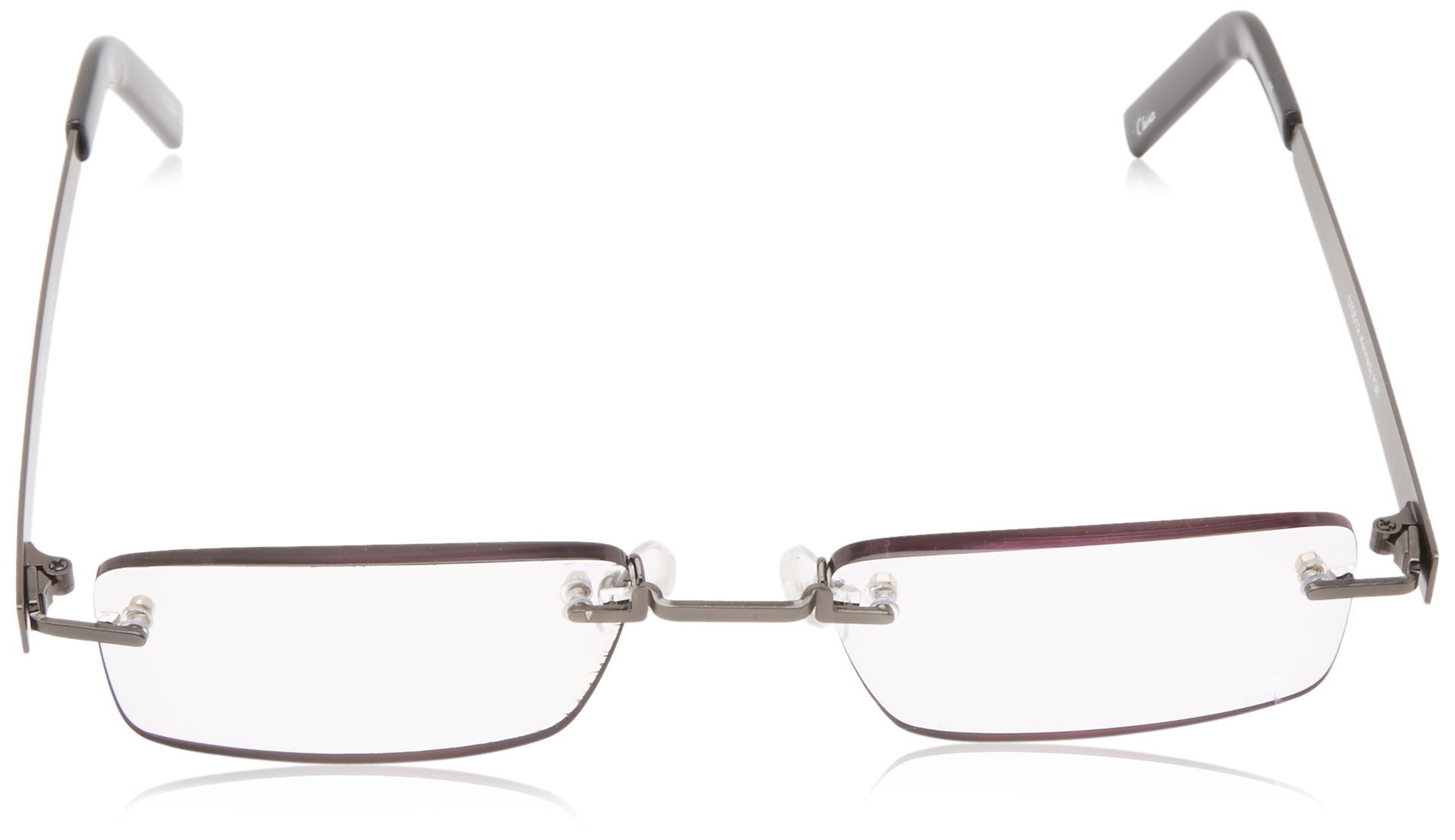 Foster Grant Men's Kennedy Square Reading Glasses +1.00 to +4.00 Strength – Lightweight & Durable for Office, Reading & Computer Use