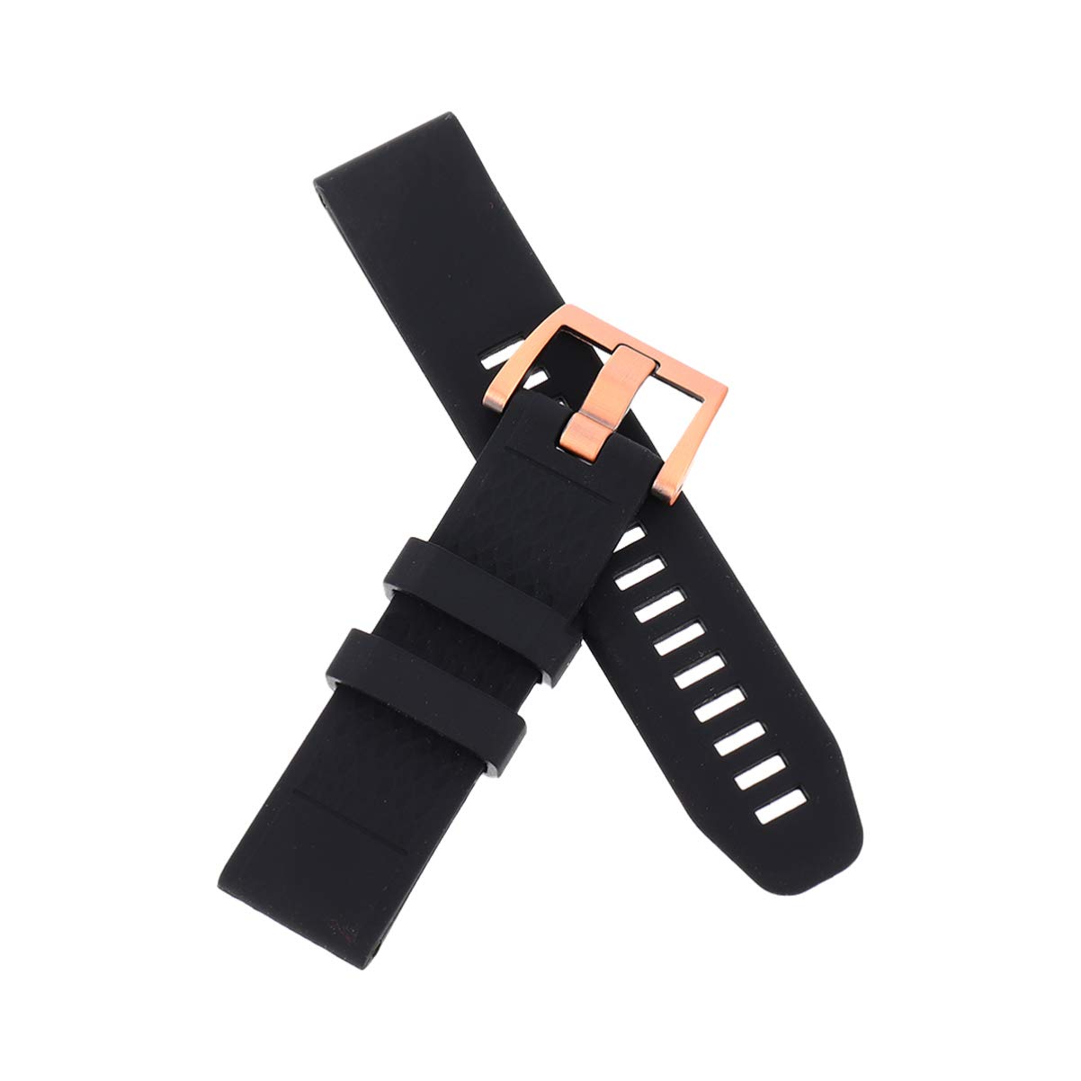 UKCOCO Adjustable Silicone Watch Band Replacement - Soft Durable Strap Compatible with Apple Watch, Fitbit, Samsung & More - Perfect for Workouts, Swimming & Everyday Wear