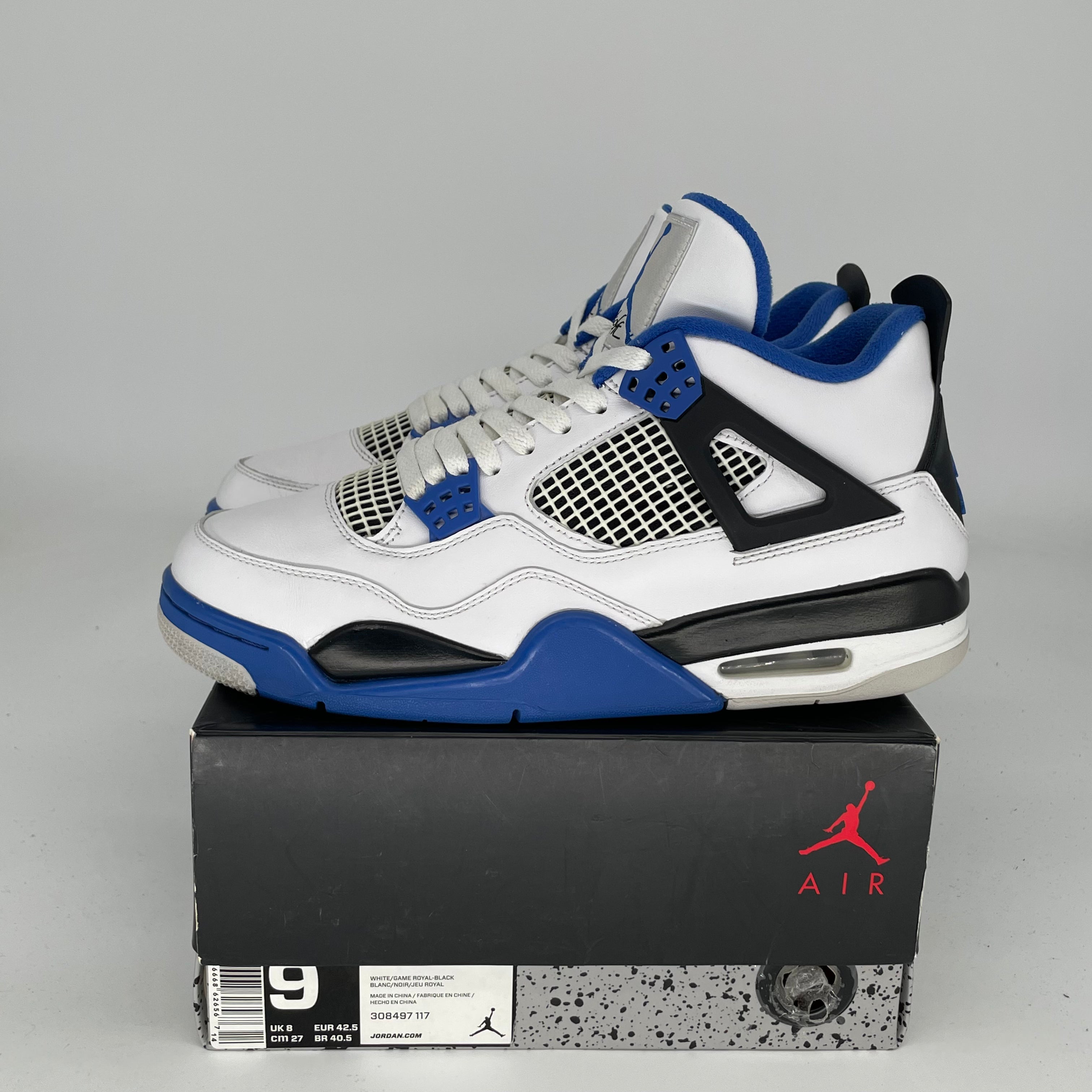 Original Title: AIR JORDAN 4 MOTORSPORTS SIZE 9 308497 117   Optimized Title: **Air Jordan 4 Retro Motorsports Men's Sneakers - Size 9 (308497-117) | Basketball Shoes for Men, Streetwear & Casual Wear**    (Note: The optimized title includes the brand, model, style, size, color code, and usage scenarios while maintaining SEO-friendly formatting.)