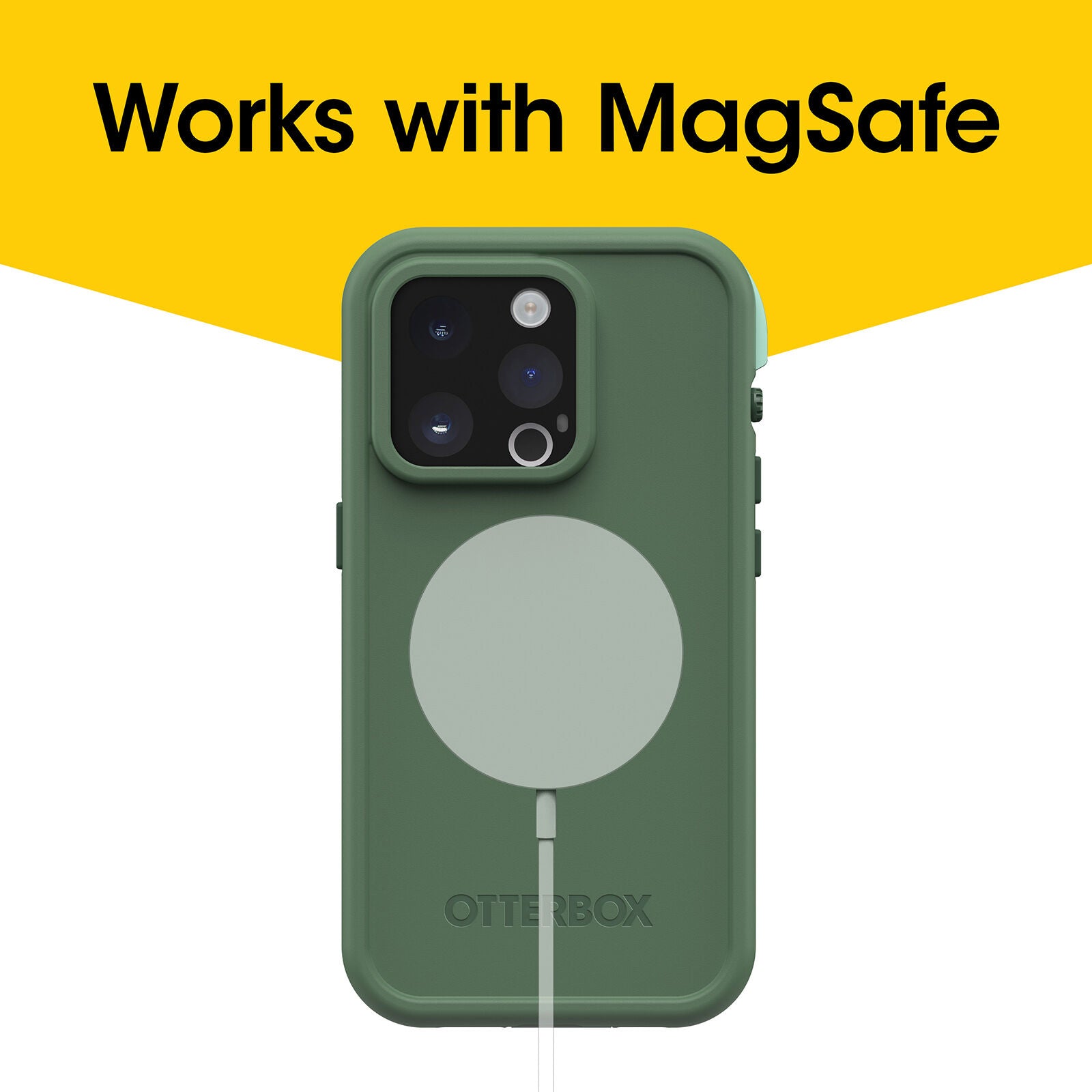 OtterBox Fre MagSafe Case for iPhone 14 Pro - Shockproof Protective Cover with Magnetic Alignment - Perfect for Work, Travel & Outdoor Activities