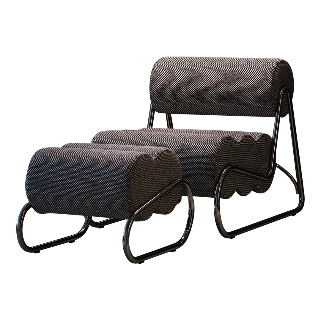 Hansen Hyldahl Fave Footstool by Norr11 - Modern Scandinavian Design for Living Room, Bedroom & Office