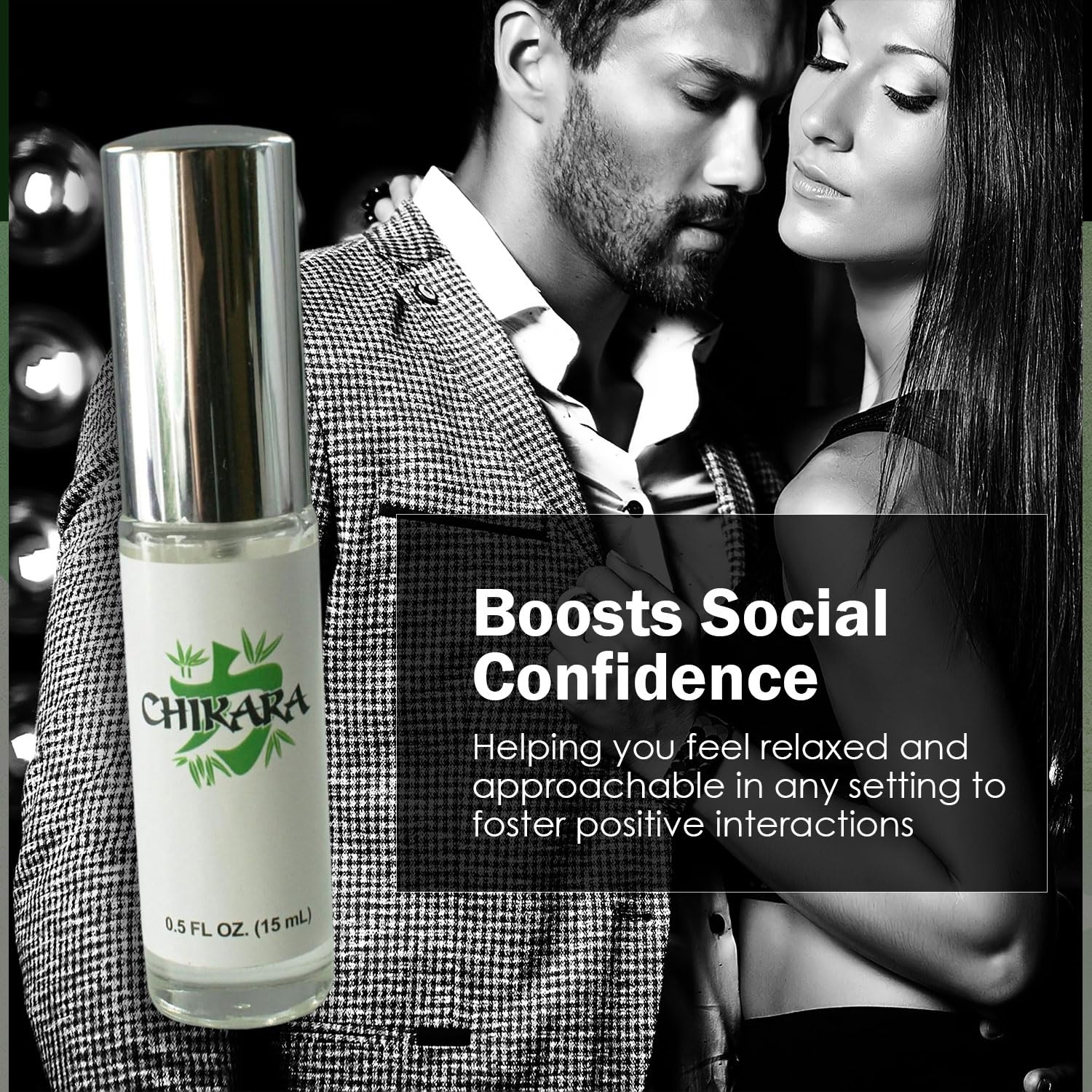 Chikara Men's Cologne - Premium Long-Lasting Fragrance for Confidence & Attraction | Perfect for Date Nights, Work, and Special Occasions