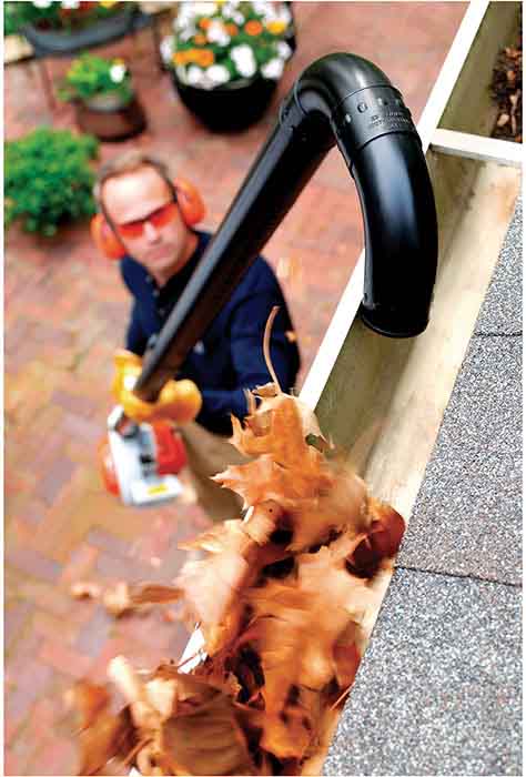 STIHL Gutter Cleaning Kit - Professional Roof Gutter Cleaner Tool Set with Extension Pole - Perfect for Home Maintenance & Roof Debris Removal