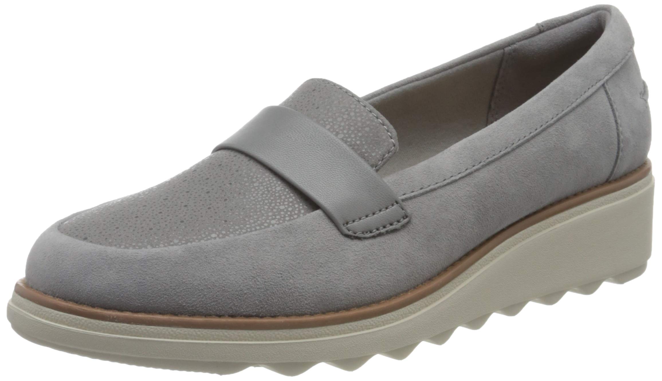 Clarks Women's Comfort Loafers Slip-On Shoes - UK Size 3, Lightweight & Cushioned for All-Day Wear - Perfect for Office, Travel & Casual Outings