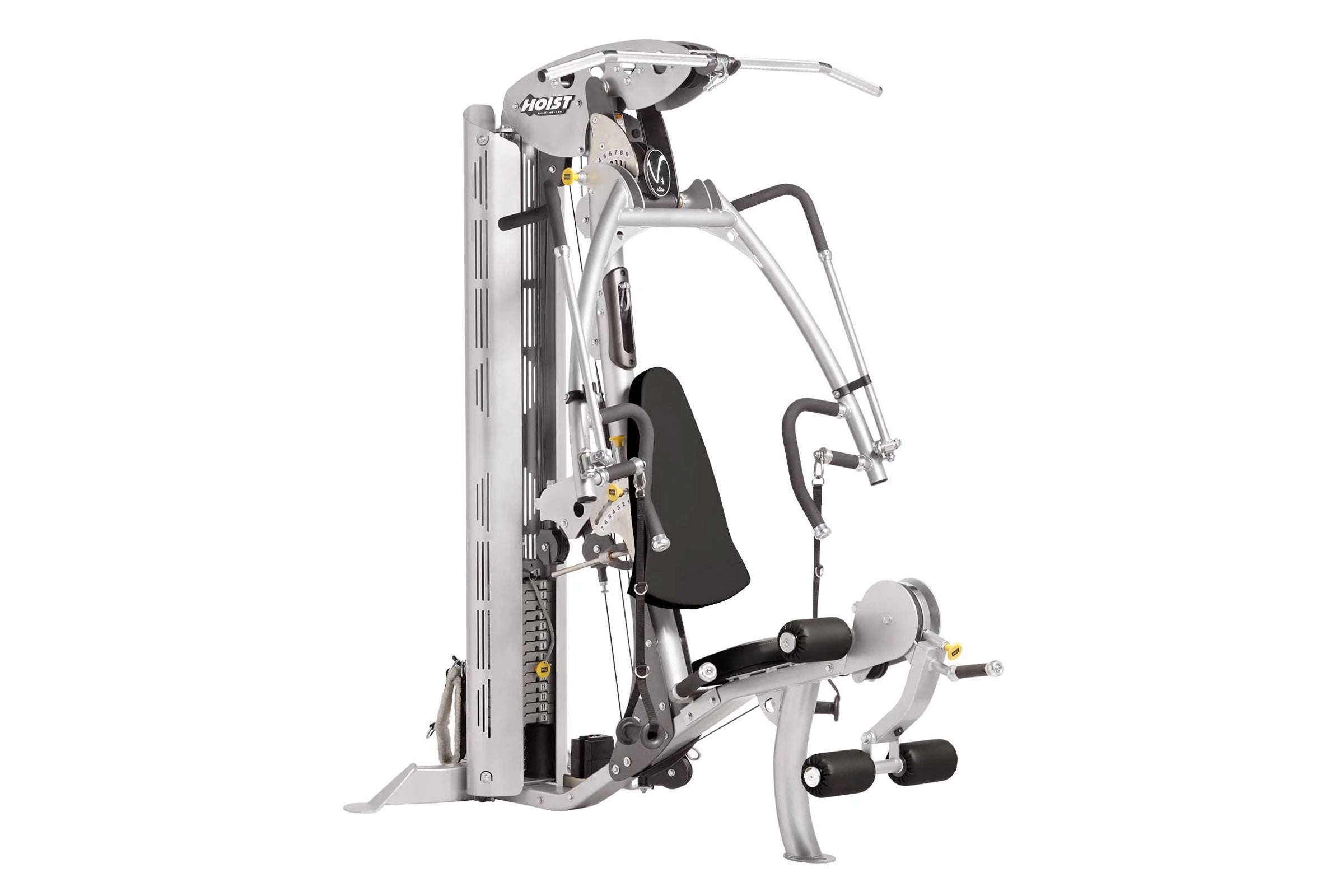Hoist V4 Elite Home Gym System - Full Body Workout Equipment for Strength Training & Fitness - Perfect for Home Gym, Garage, or Small Spaces (Summer Sale)