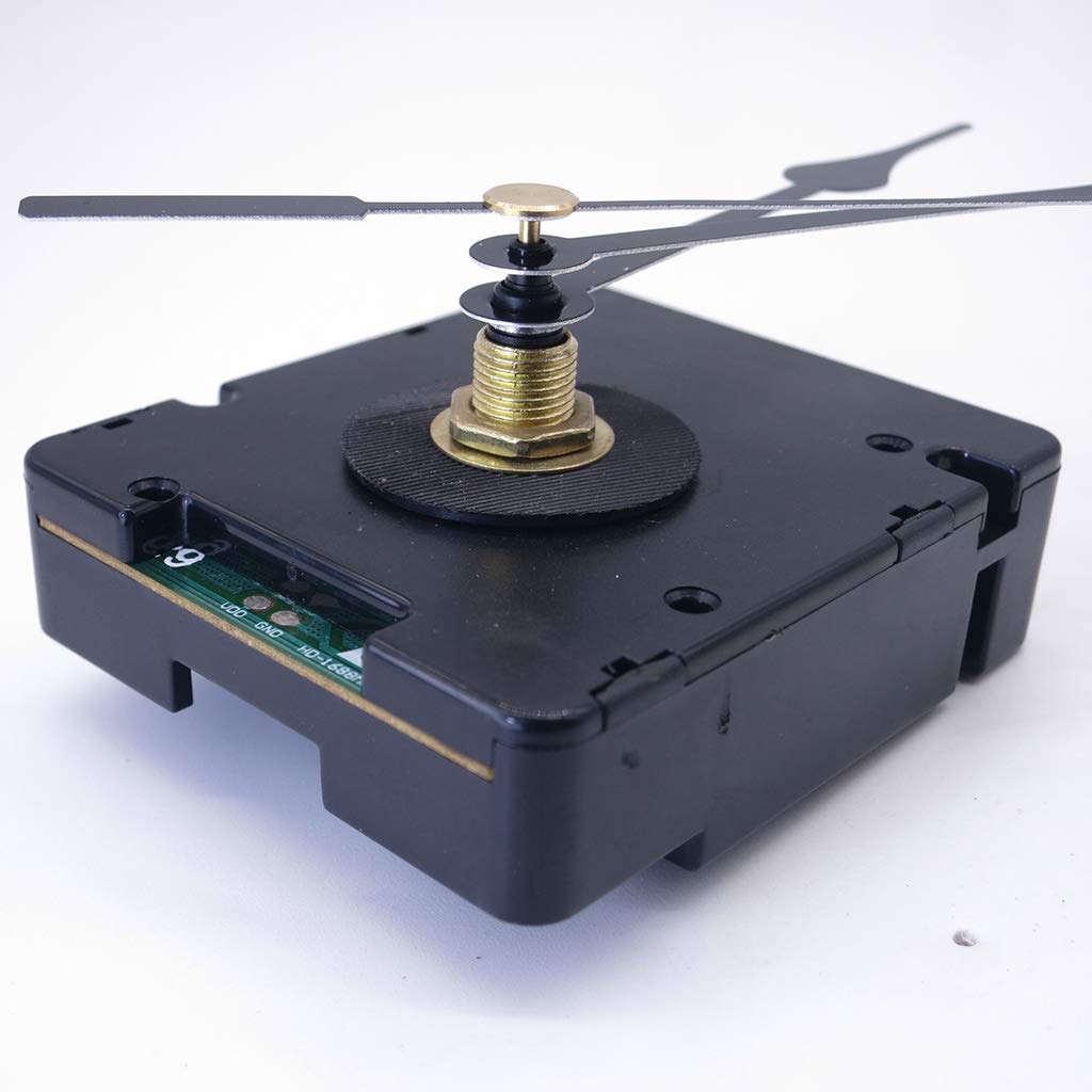 WWVB Radio Controlled Clock Movement - 17mm Shaft Length, Electric Scanning Quartz Mechanism for Wall Clocks (66x56x19mm, HR9415+903) - Perfect for DIY Clock Repair, Home Decor, and Accurate Timekeeping