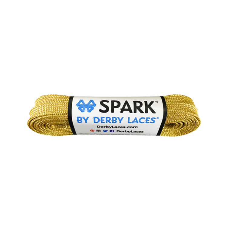SPARK METALLIC LACES - Shiny Fashion Shoe Laces for Sneakers & Boots | Perfect for Parties, Weddings & Special Occasions