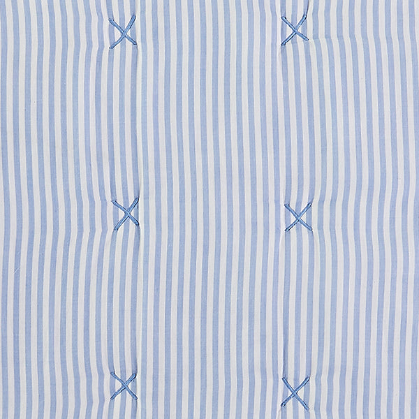 Classic Striped Quilt Bedding Set - Soft Cotton Comforter Cover for Queen & King Size Beds - Perfect for Cozy Bedrooms, Guest Rooms & Dorm Decor