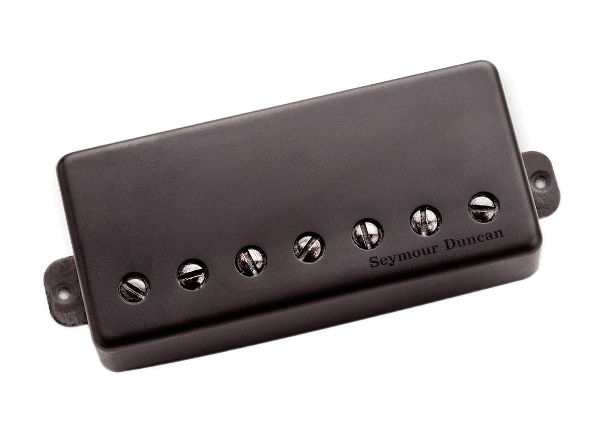 Seymour Duncan 11102-95-P-BlkM-7Str Pegasus 7-String Humbucker Pickup - Black Metal Cover for Heavy Metal & Rock Guitarists - Perfect for Drop Tuning & Extended Range Playing