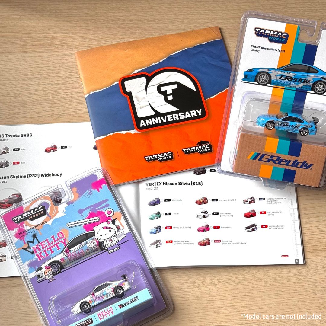 Tarmac Works 2025 Collector's Guide - Premium Diecast Car Models for Enthusiasts - Perfect for Display, Gifts & Racing Collections