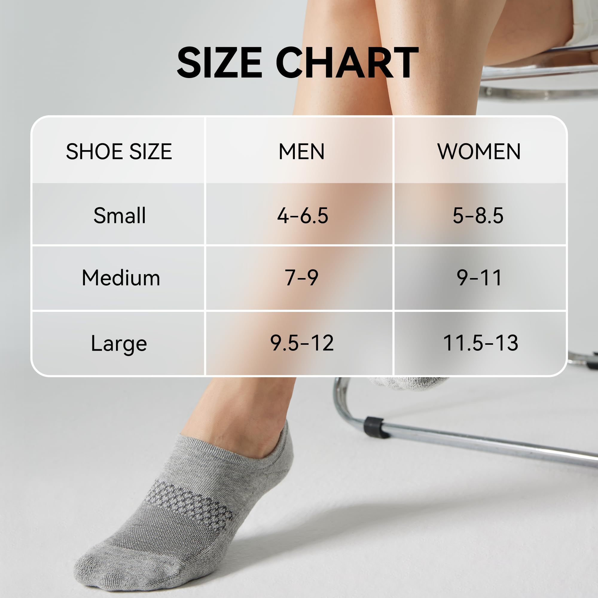 CELERSPORT 4/8 Pairs No Show Socks - Athletic Cushioned Low Cut for Men & Women - Perfect for Running & Sneakers