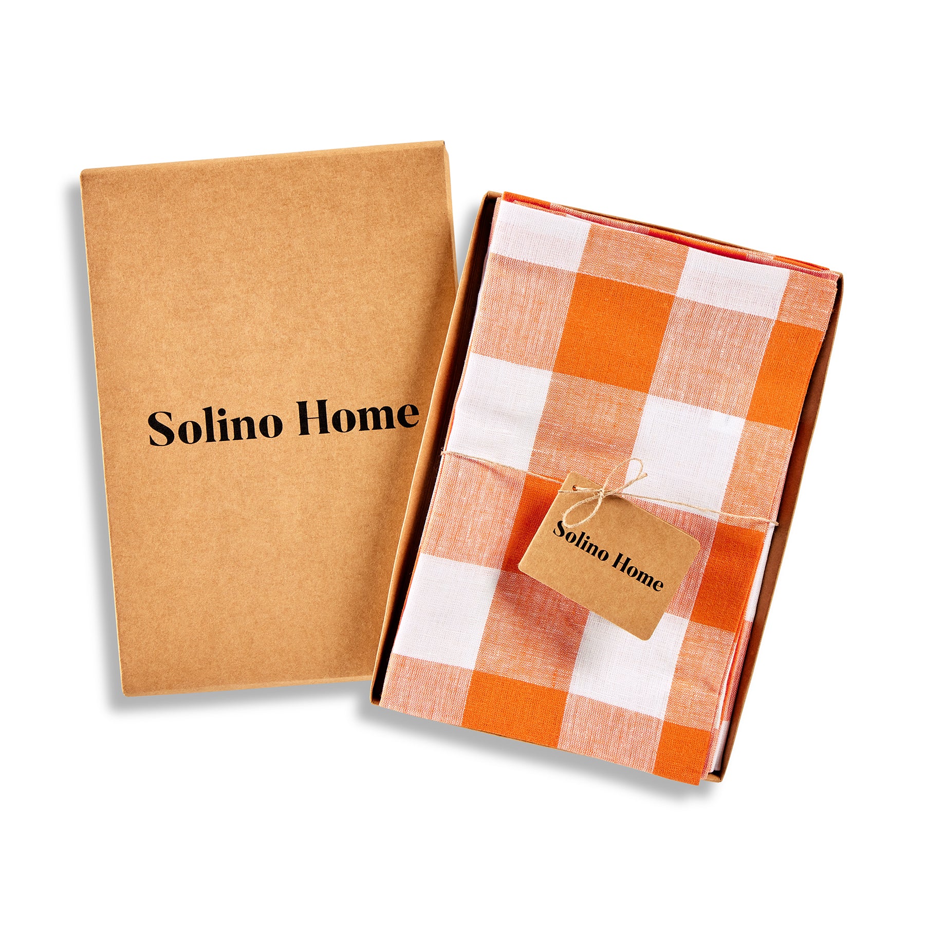 Buffalo Check Cotton Napkins - Set of 4 Premium Dinner Napkins for Farmhouse Dining, Holiday Table Setting & Rustic Home Decor