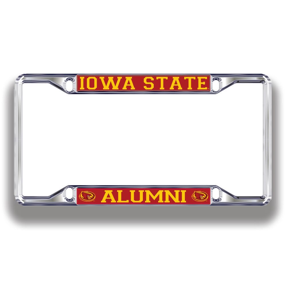 NCAA Licensed Alumni License Plate Frame - Durable Metal Car Accessory for College Sports Fans - Perfect for Tailgating, Game Day & Alumni Pride