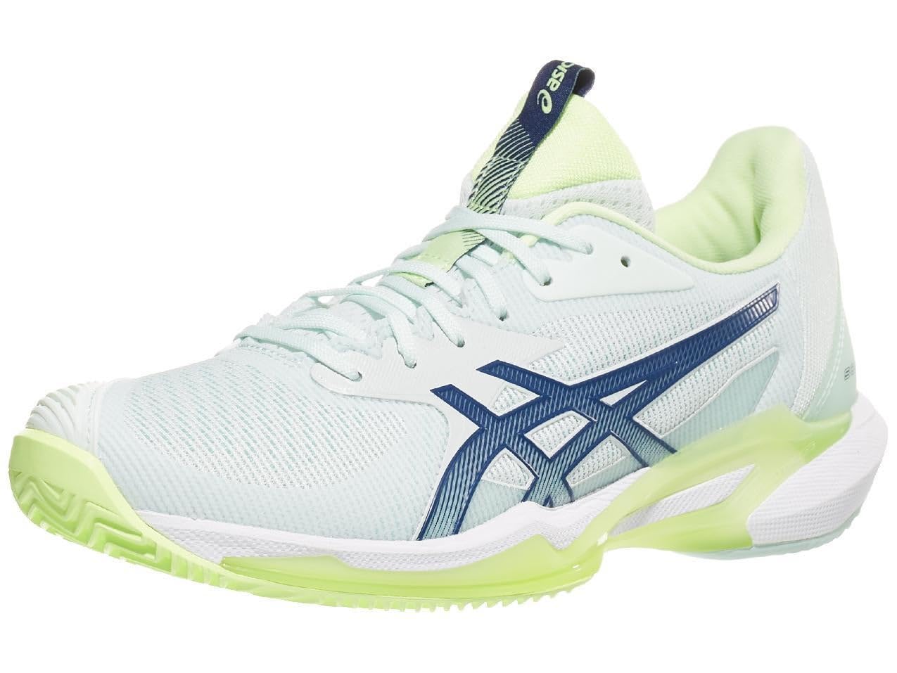 ASICS Women's SOLUTION SPEED FlyteFoam 3 CLAY Tennis Shoes - Lightweight & Durable for Clay Courts | Perfect for Competitive Play & Training