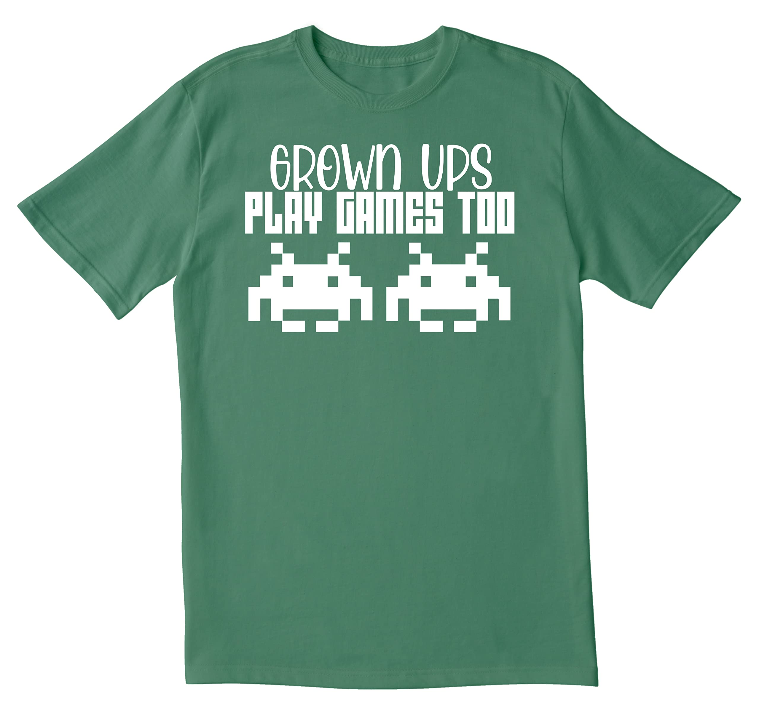 Play Games Too Novelty Sarcastic Funny Men's T-Shirt | Gamer Humor Tee for Casual Wear & Gaming Events