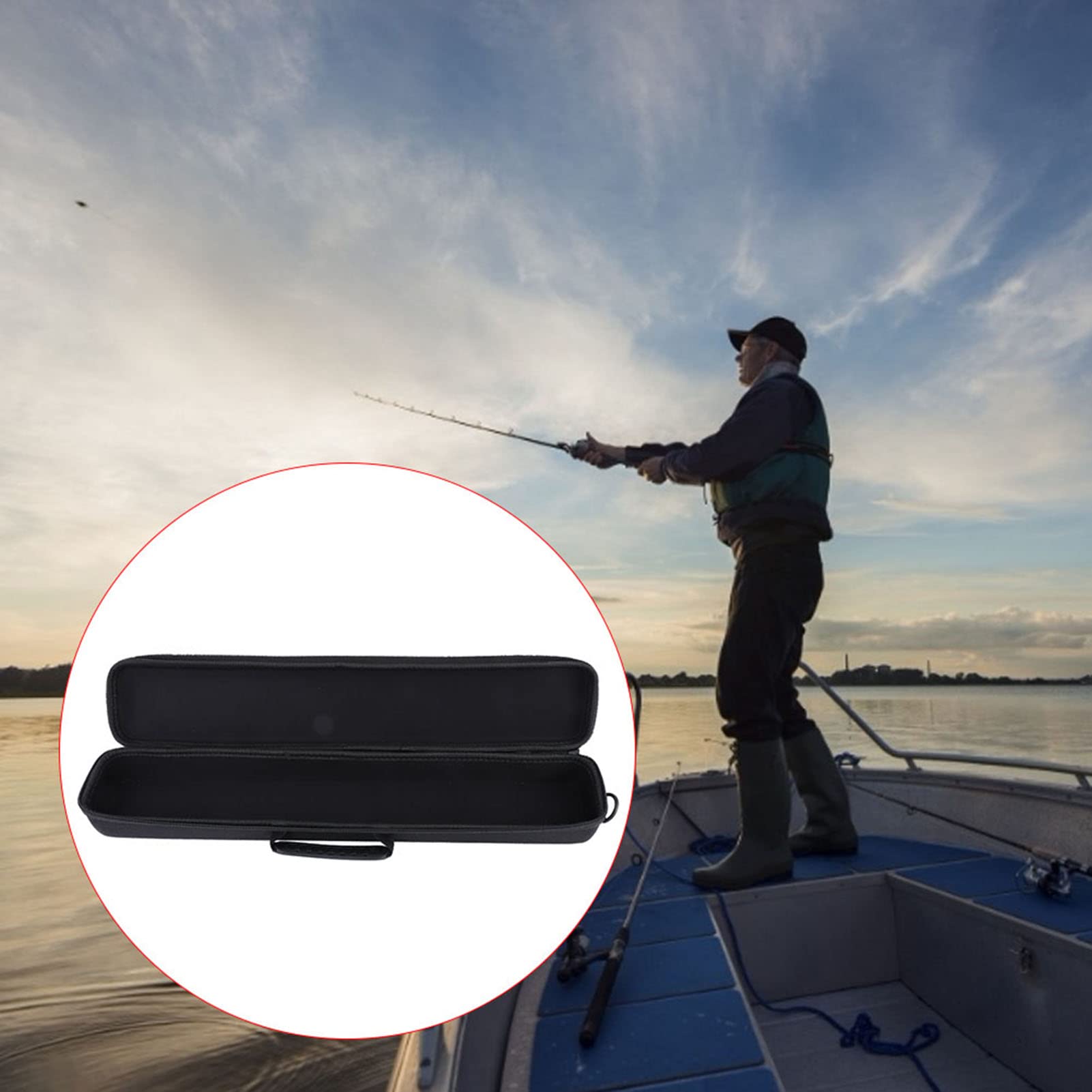 243g Fishing Tackle Bag - Large Capacity Waterproof Fishing Gear Storage Case for Wild & Sea Fishing - Perfect for Outdoor, Camping, and Boat Fishing Trips