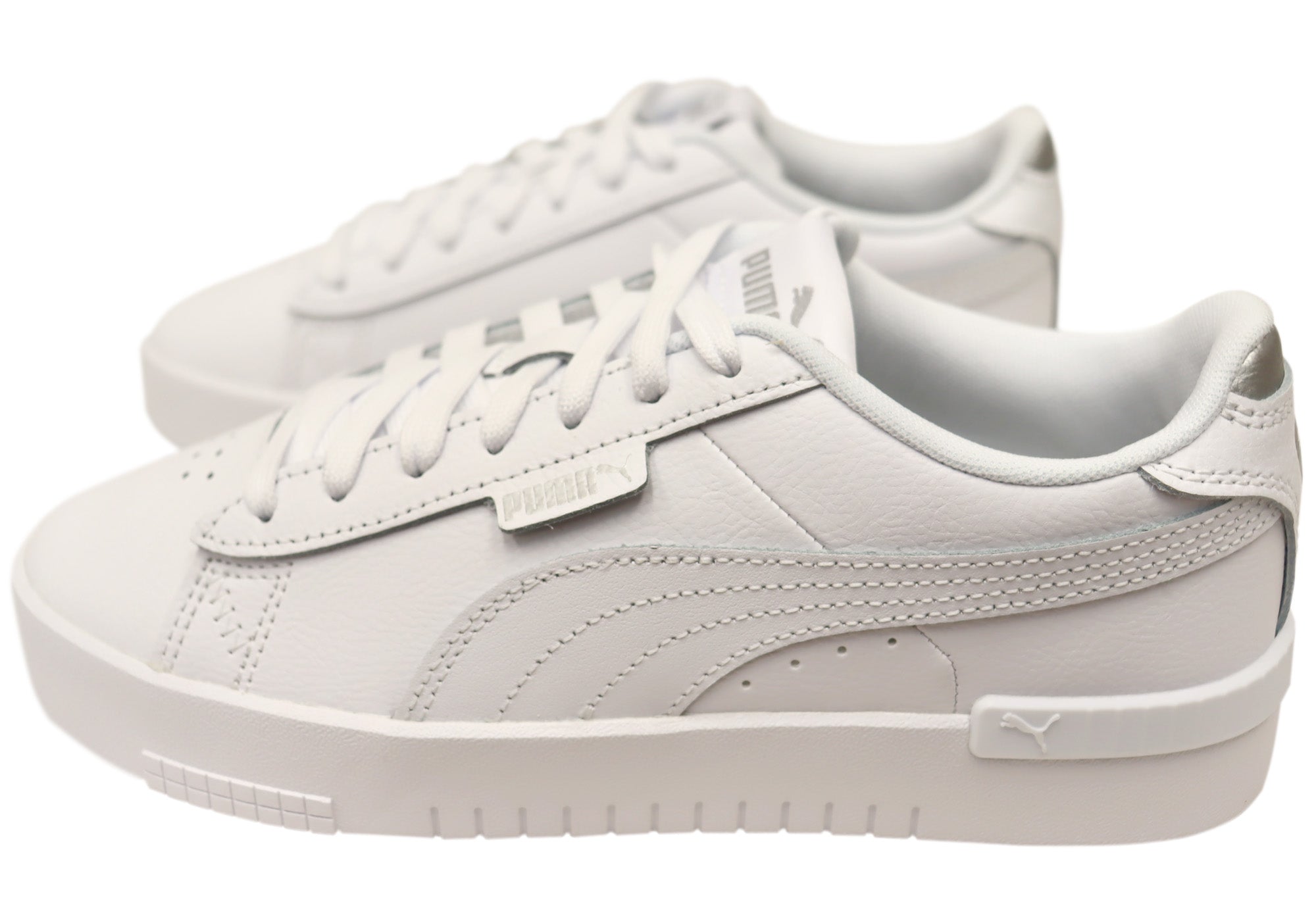 Puma Women's Jada Renew Comfortable White Sneakers - Lightweight Walking Shoes for Women, Fashionable Gym & Casual Wear