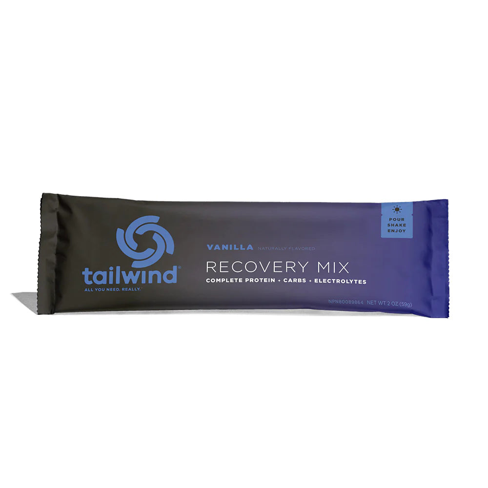 Tailwind Recovery Drink Mix - Single Serve Packets for Post-Workout & Hydration - Perfect for Gym, Running & Outdoor Activities