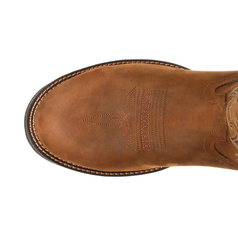 Durango Men's Waterproof Western Boots - Durable Leather Cowboy Boots for Outdoor Work & Riding | Perfect for Ranch, Hiking & Country Fashion