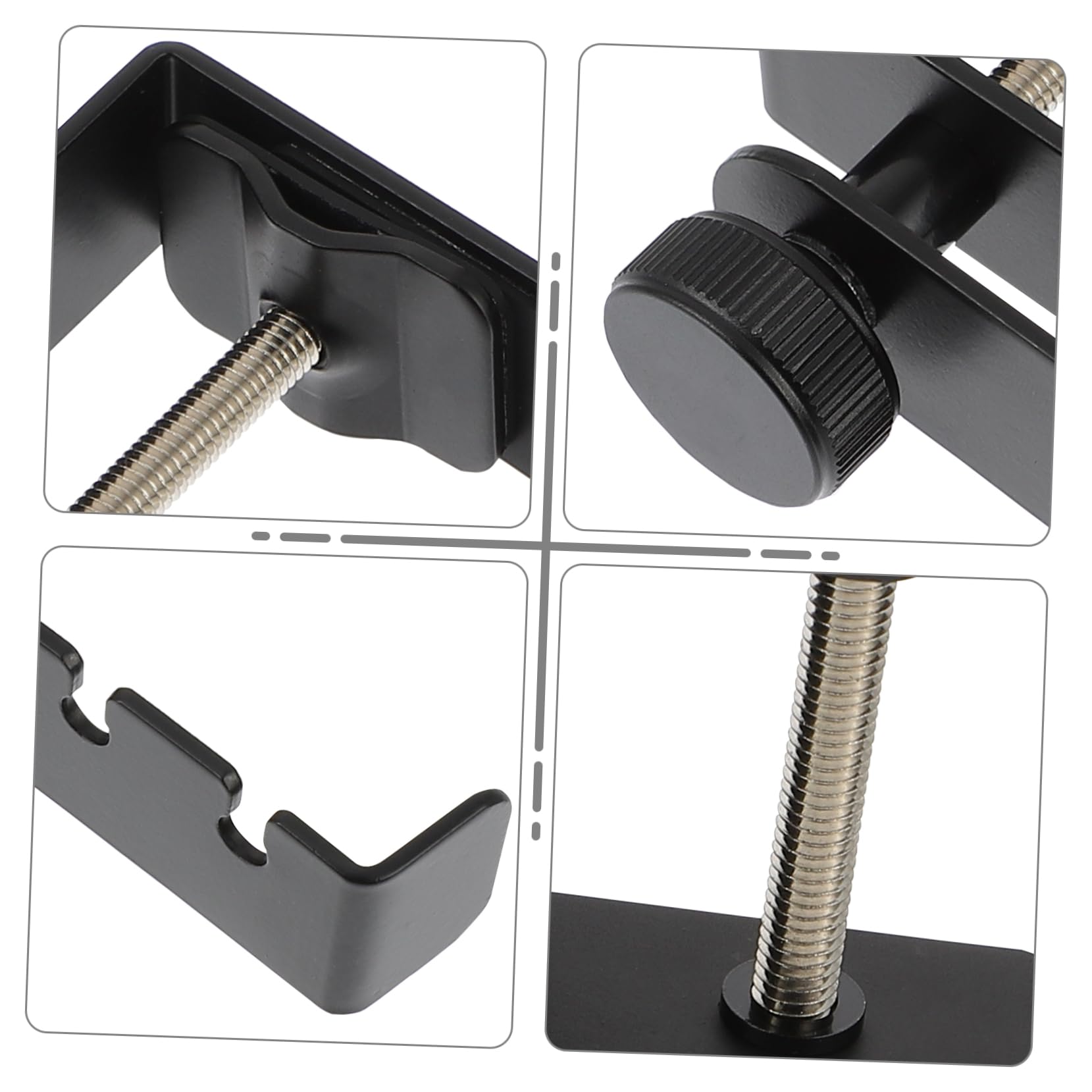 Bestoyard Metal Headphone Stand Hook Bracket - Space Saving Headset Organizer Shelf for Desk, Gaming Setup & Office Use - Durable Earphone Holder & Storage Rack for Headphones & Earphones