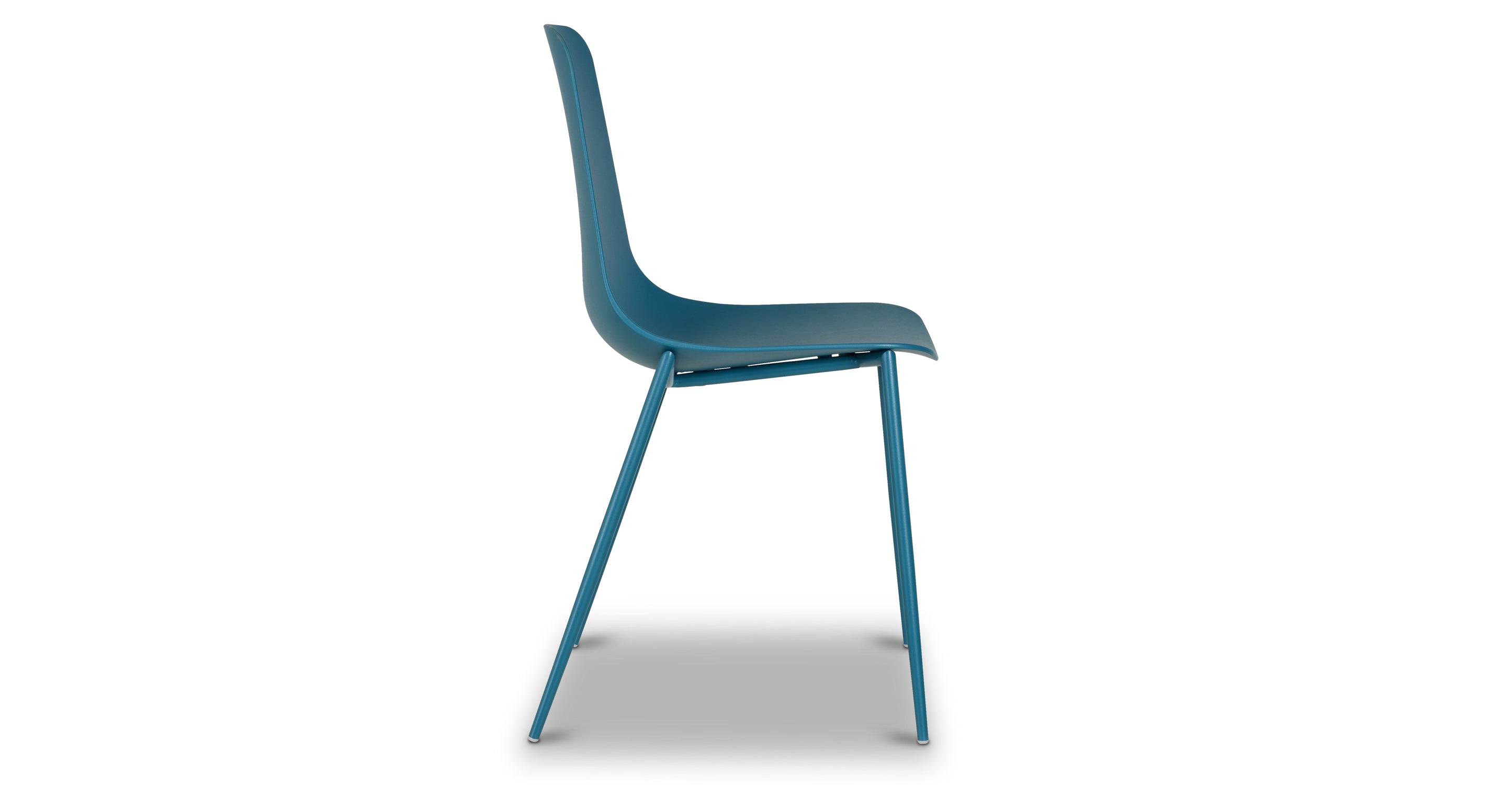 Isla Dining Chair - Modern Wooden Dining Room Chairs Set of 2, Comfortable Upholstered Seat with Sturdy Metal Legs - Perfect for Kitchen, Dining Room, Breakfast Nook & Home Decor
