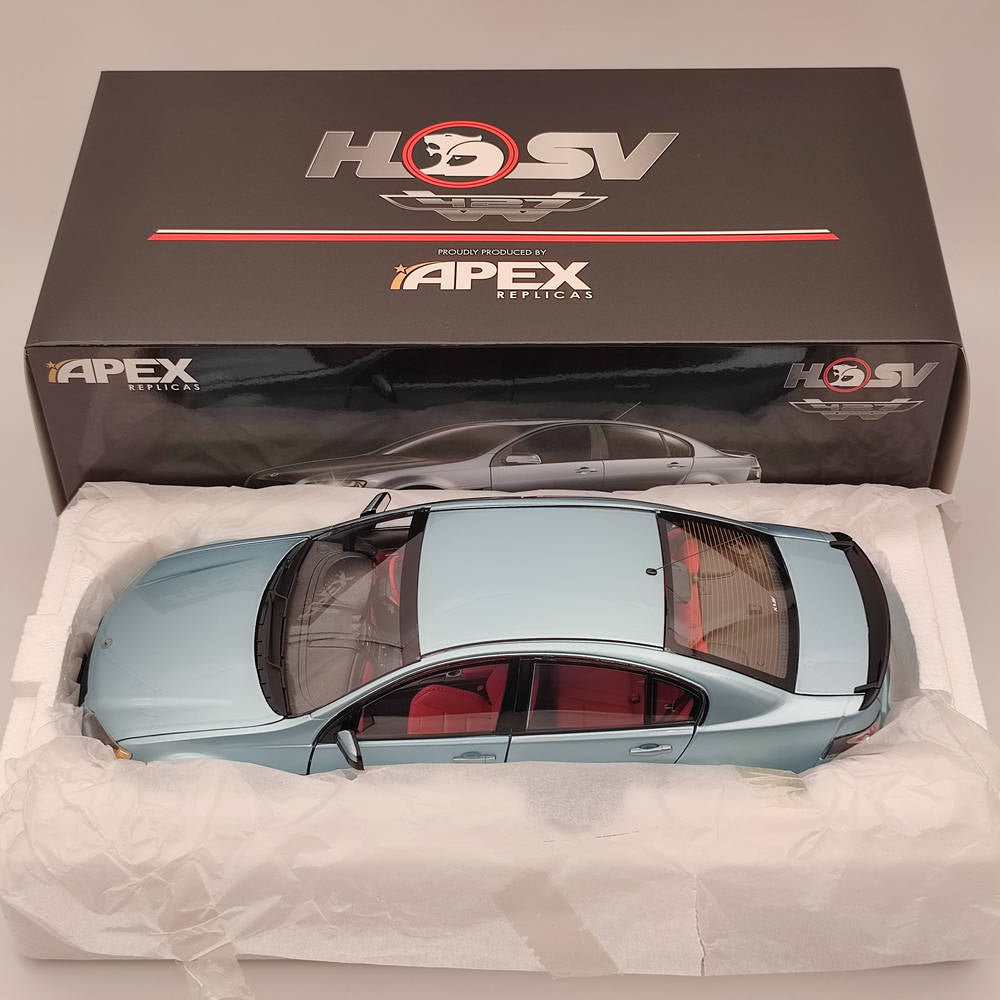 1/18 Scale Apex HSV Commodore W427 Panorama Silver Diecast Model Car #AD81204 - Collectible Gift for Car Enthusiasts, Perfect for Display & Racing Simulation Scenes