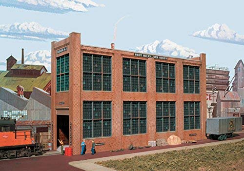 Walthers, Inc. Shop Building No.1 - HO Scale Background Building Kit (15/16