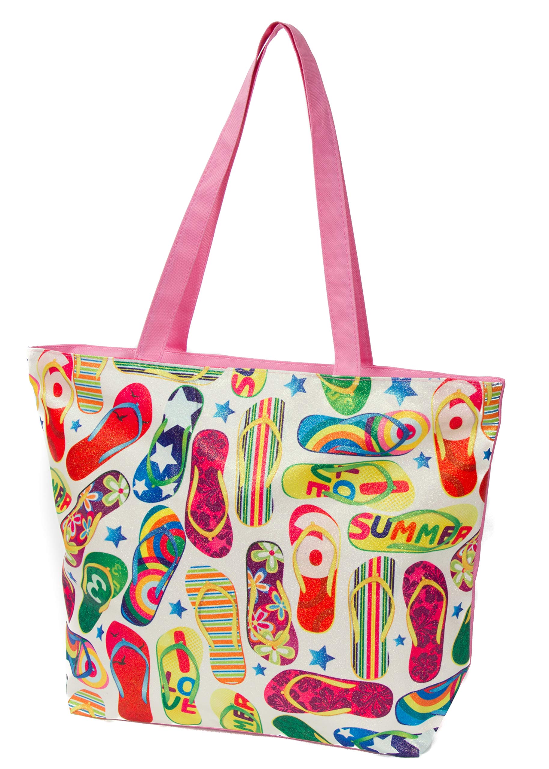 Stylish Water-Resistant Tote Bag for Women - Durable Travel & Beach Bag with Spacious Compartments | Perfect for Shopping, Gym, Work & Vacation Essentials