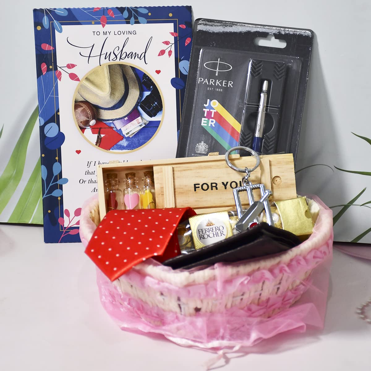 Eco-Friendly Valentine's Gift Set for Husband - Sustainable Romantic Birthday & Anniversary Present for Him - Perfect for Date Nights & Special Occasions