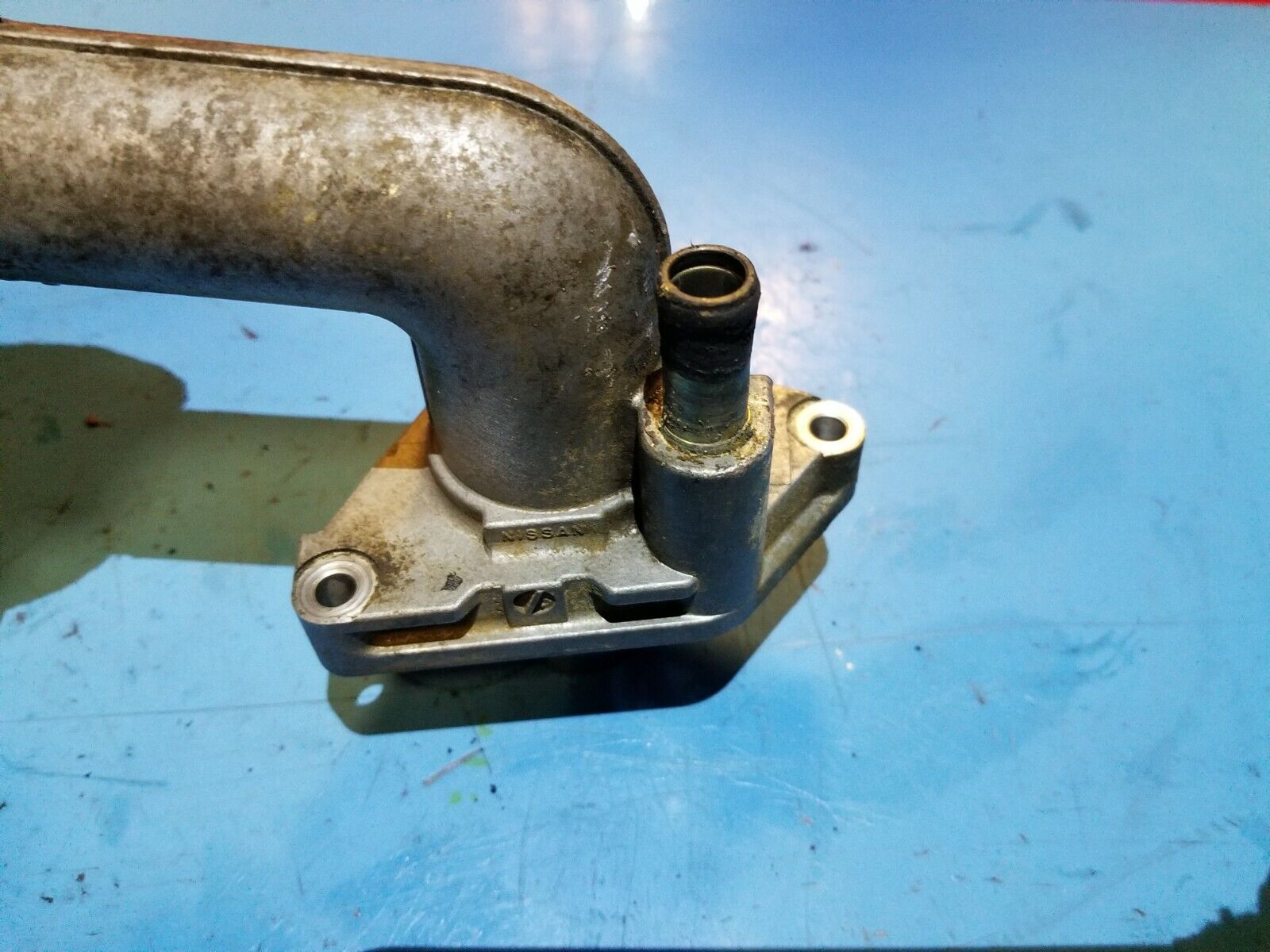 2003-2006 Nissan Maxima Coolant Water Outlet with Thermostat - OEM Replacement Part (Fits 110K Miles) - Engine Cooling System Repair for Daily Driving & Performance
