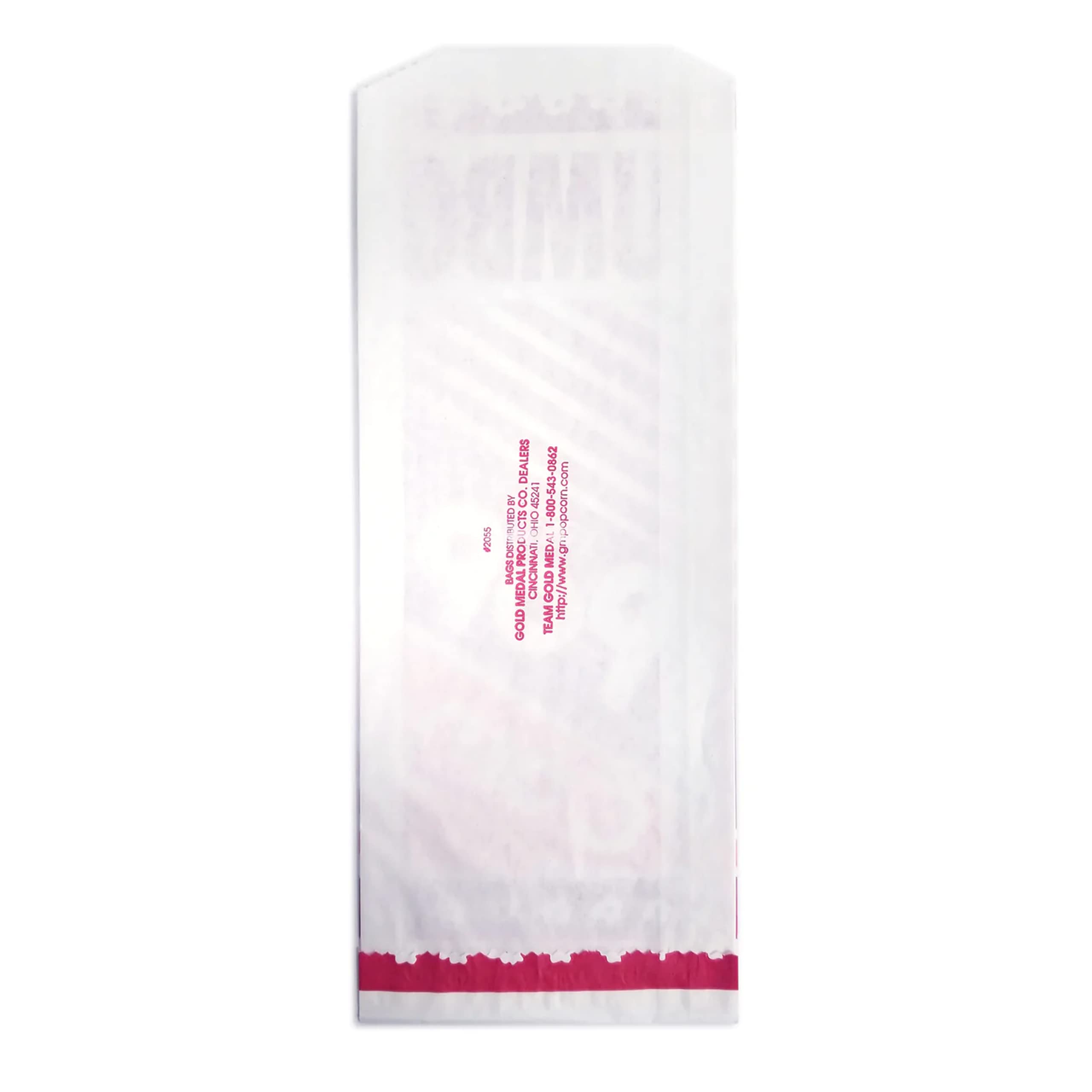 Premium 12-Inch Popcorn Supply Bags - Case of 2000 | Bulk Popcorn Packaging for Movie Theaters, Concessions & Events