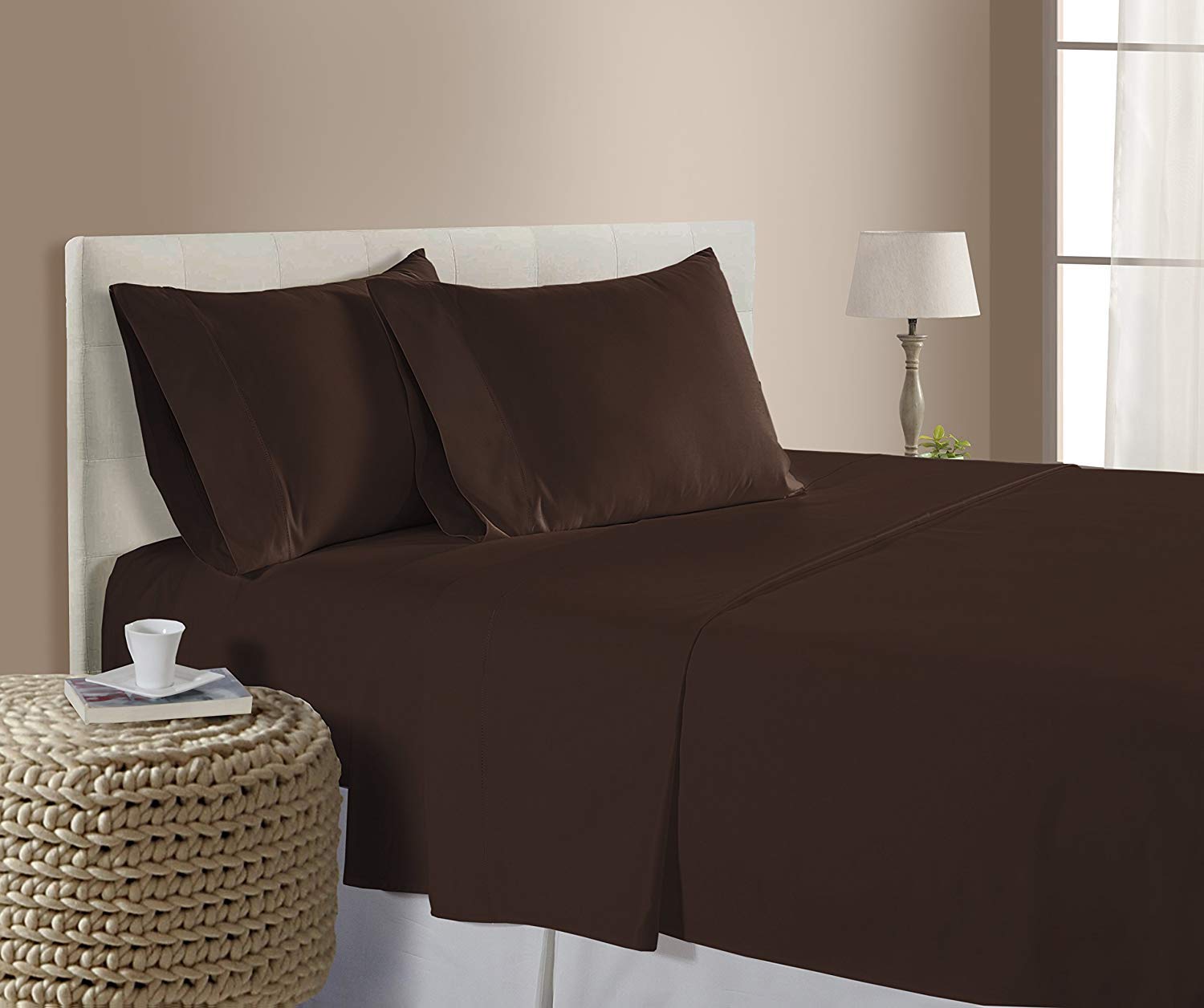 Charter Club 100% Supima Cotton 4-Piece California King Sheet Set - 550 Thread Count, Deep Pocket Fits Mattresses up to 18