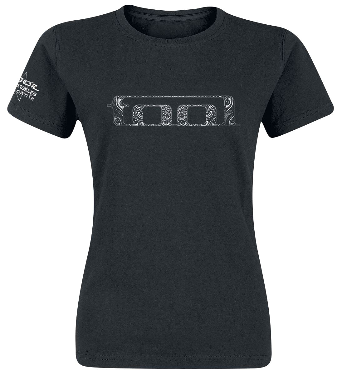 Tool Eyes Logo Junior Top Large Black - Trendy Graphic Tee for Boys & Girls | Perfect for Casual Wear, School, and Everyday Outfits
