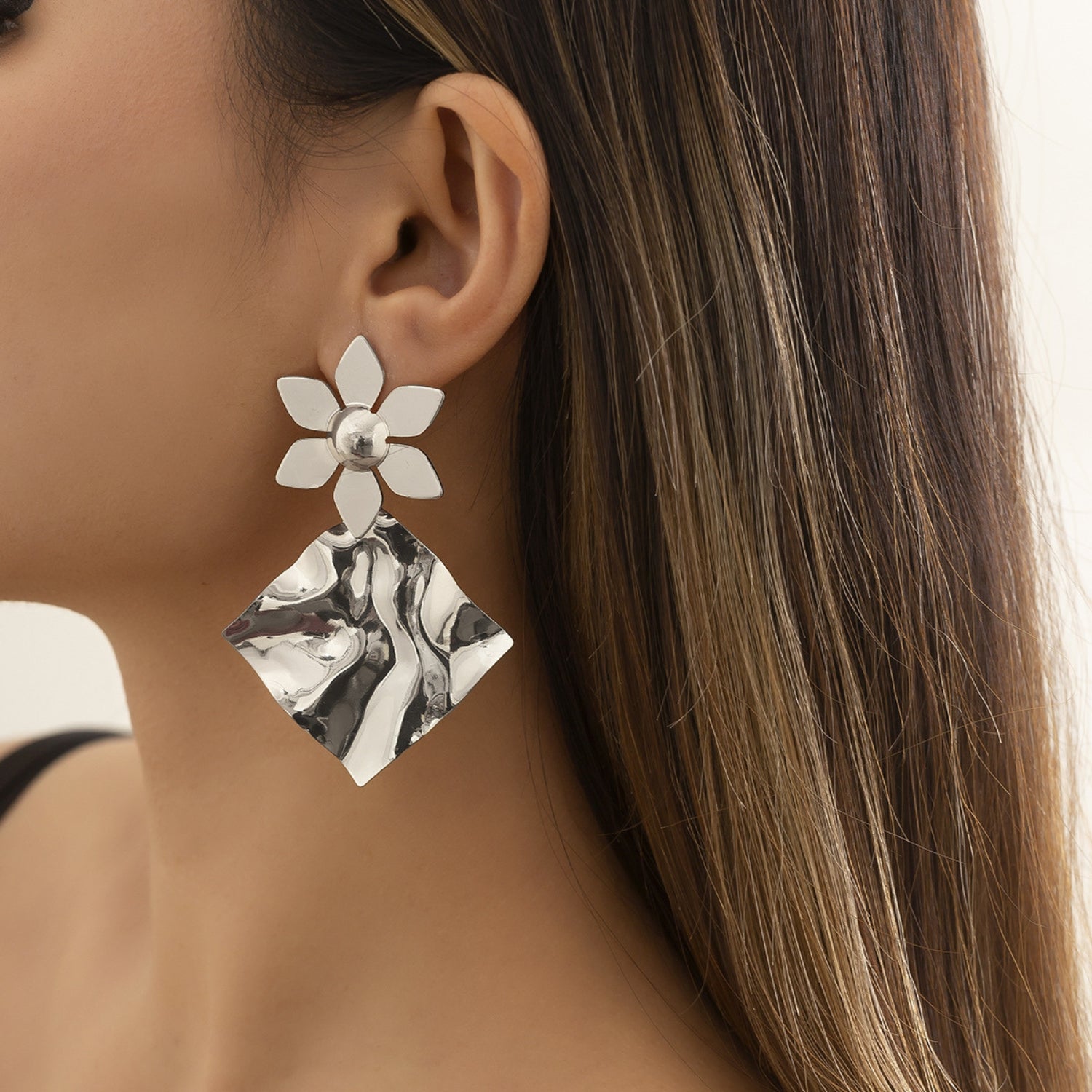 Drop Dangle Earrings for Women - Unique Ethnic Enamel Hook Statement Earrings | Boho Chic Accessories for Parties, Weddings & Everyday Wear
