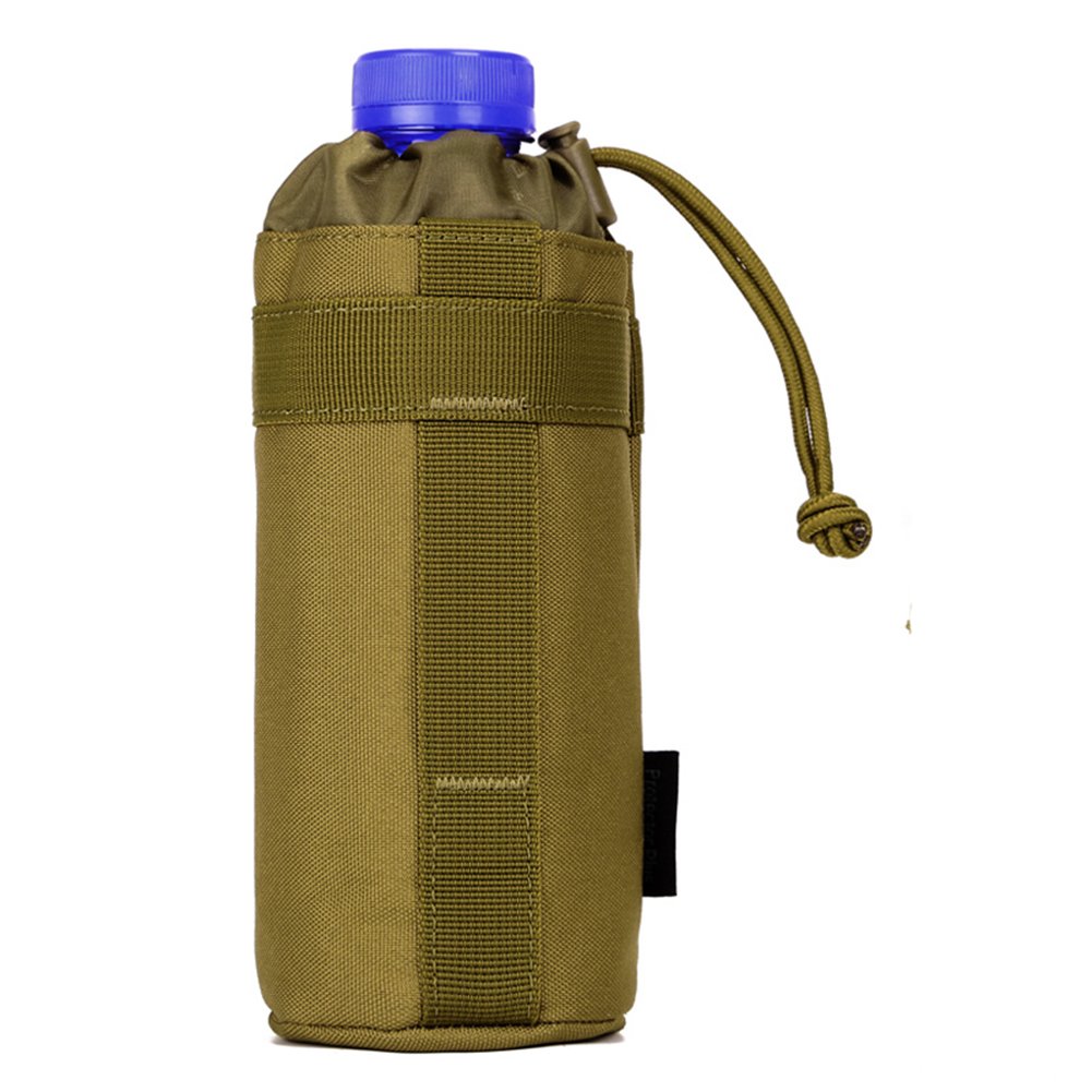 CREATOR Adjustable Tactical Water Bottle Pouch - MOLLE Compatible Hydration Carrier for Backpacks, Waist Bags & Belts - Foldable Design for Hiking, Camping & Outdoor Adventures