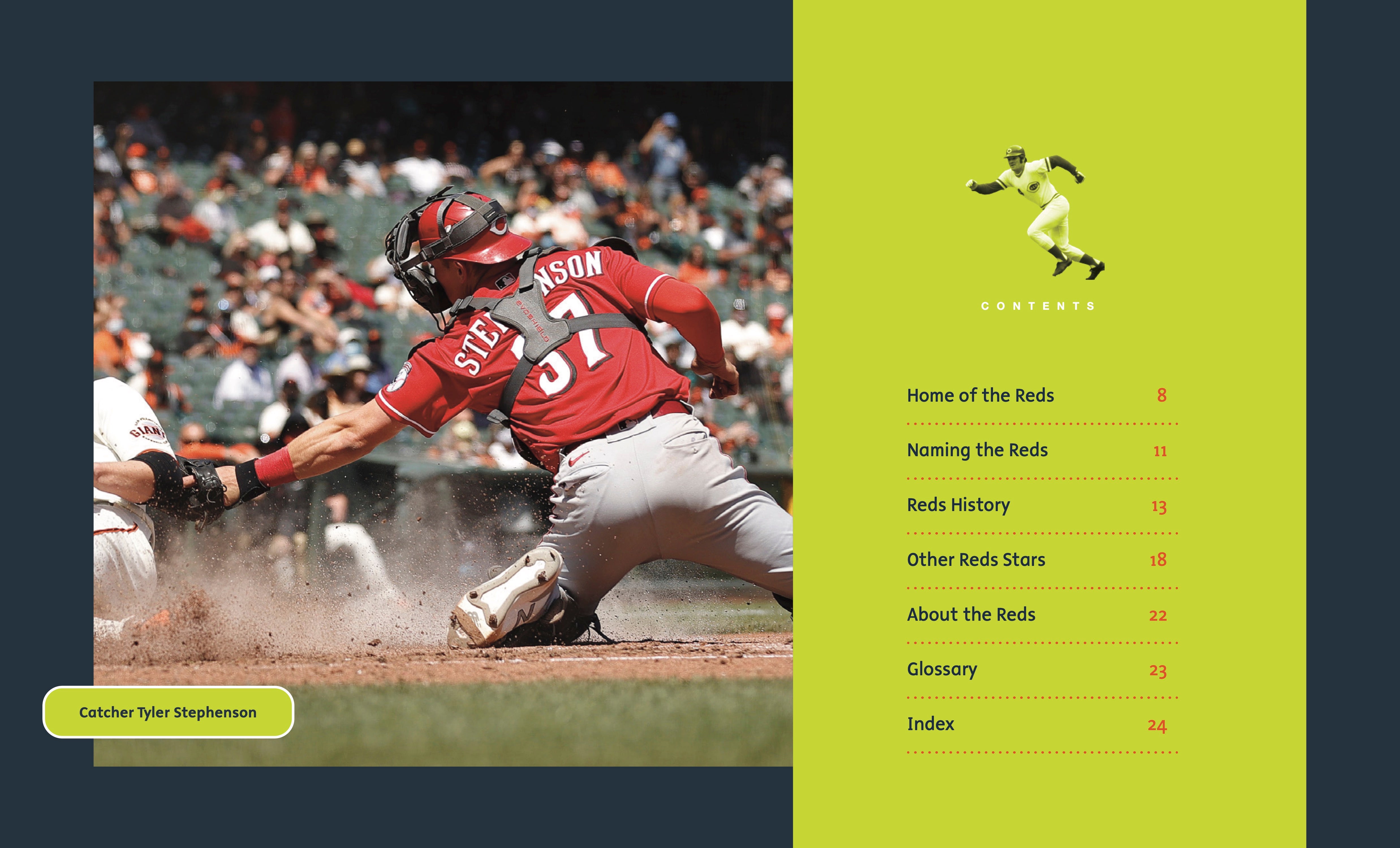 Cincinnati Reds 2023 Official Team Book - 9781640268203 | MLB Fan Gifts, Baseball Memorabilia & Collectibles for Sports Enthusiasts