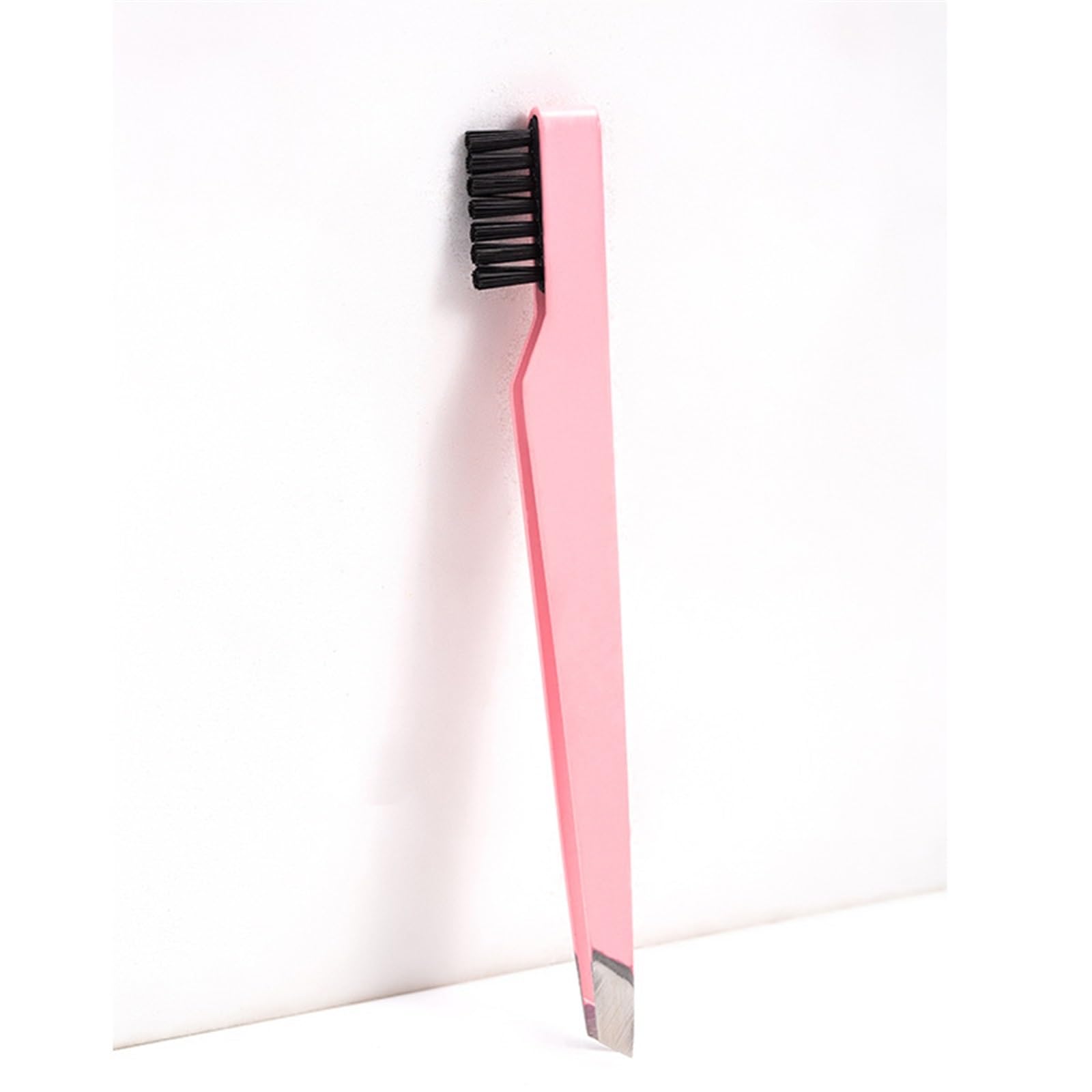 Professional Stainless Steel Hair Removal Tweezers - Precise Eyebrow Trimming & Plucking Tool for Eyebrows, Facial Hair & Beard Grooming | Perfect for Home Salon, Travel & Makeup Kit (Silver)