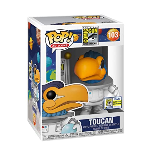 Exclusive Astronaut Toucan Collectible - San Diego Comic Con Limited Edition for Fans & Space Enthusiasts | Perfect for Display, Gifts & Cosplay Accessories