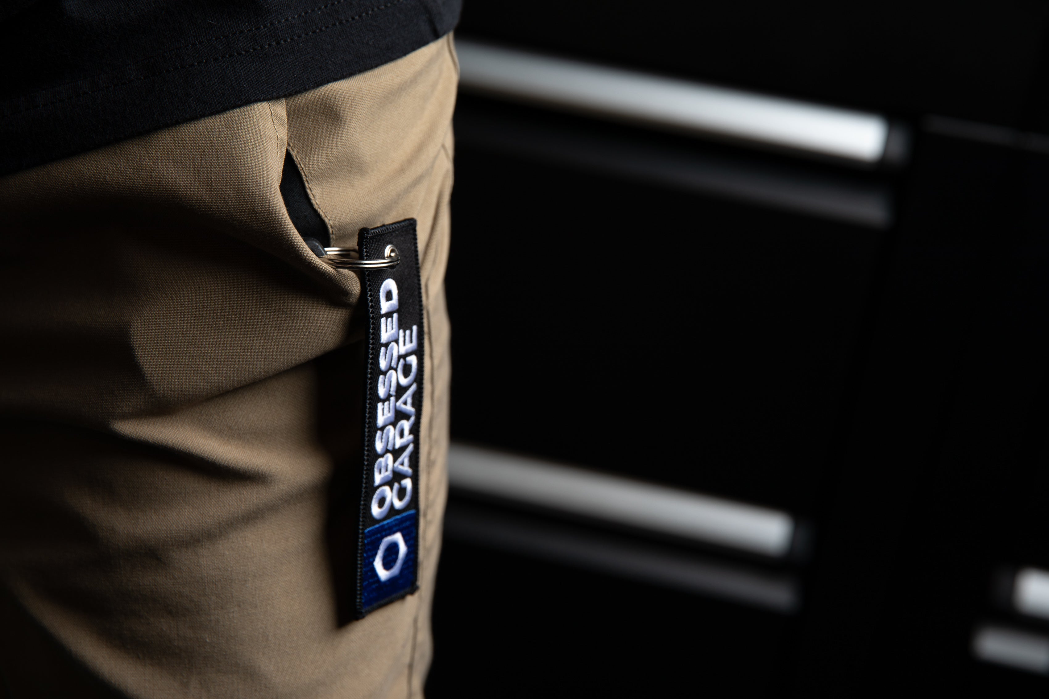 Obsessed Garage Key Tag - Premium Car Keychain for Enthusiasts | Perfect for Car Shows, Gifts & Emira Giveaways