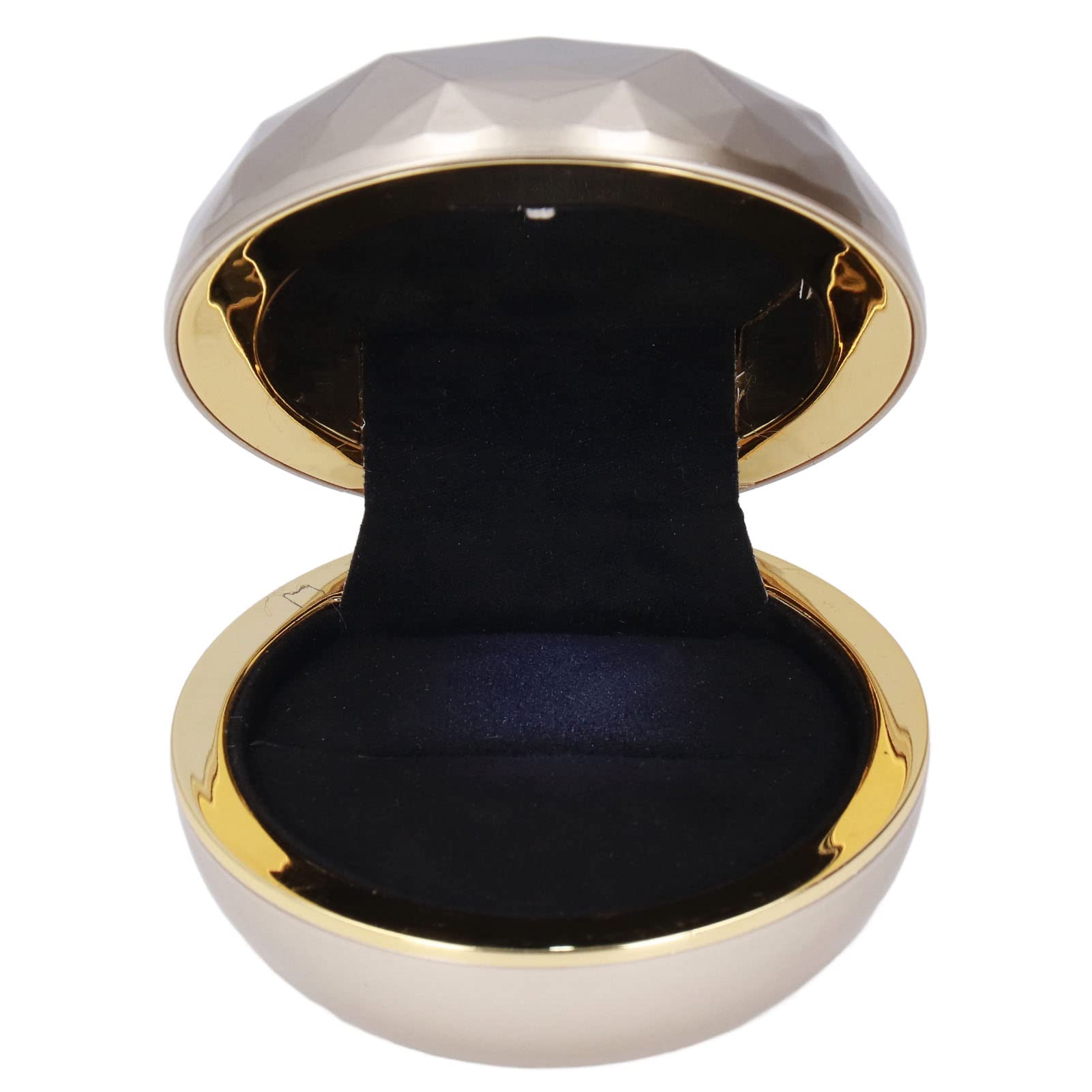 Luxury Velvet LED Ring Box for Wedding & Engagement - Premium ABS Jewelry Gift Box with Soft Interior & Elegant Lighting - Perfect for Proposals, Anniversaries & Special Occasions