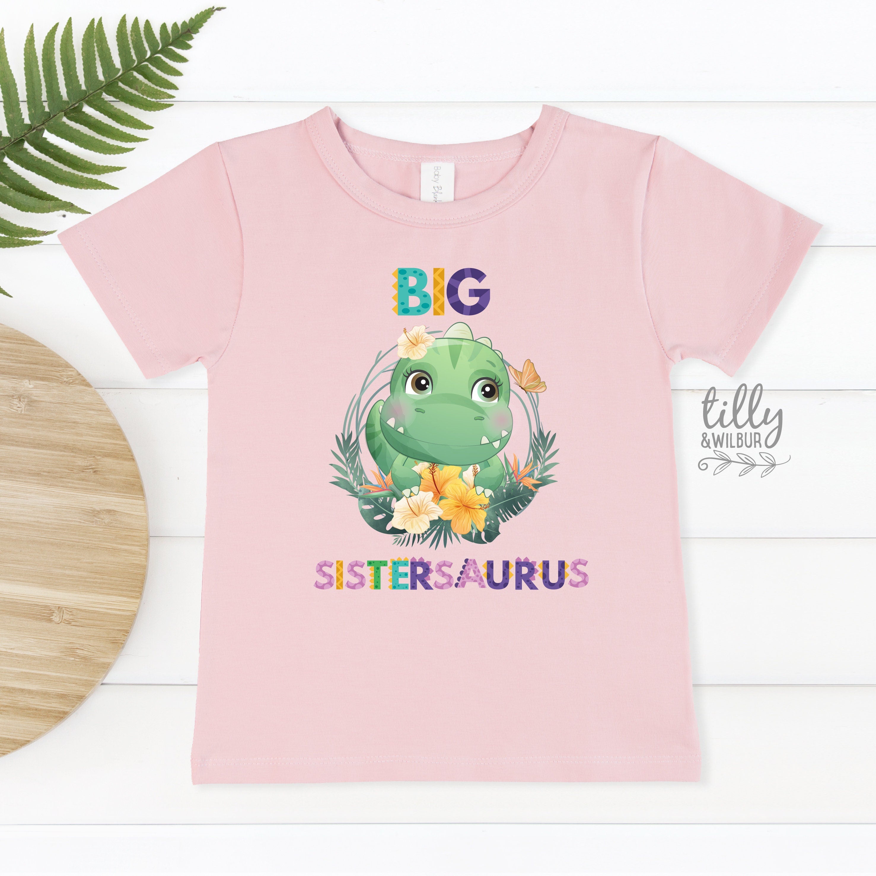 Big Sister T-Shirt - Comfortable & Stylish Sibling Gift for Women & Girls - Perfect for Family Events, Birthdays & Sibling Bonding