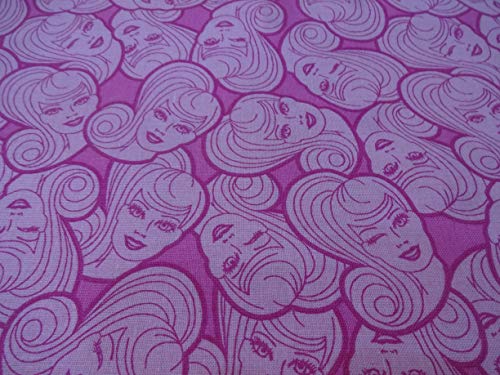 Vintage Doll Silhouettes Cotton Pillowcase - Handmade for Boho Bedroom Decor