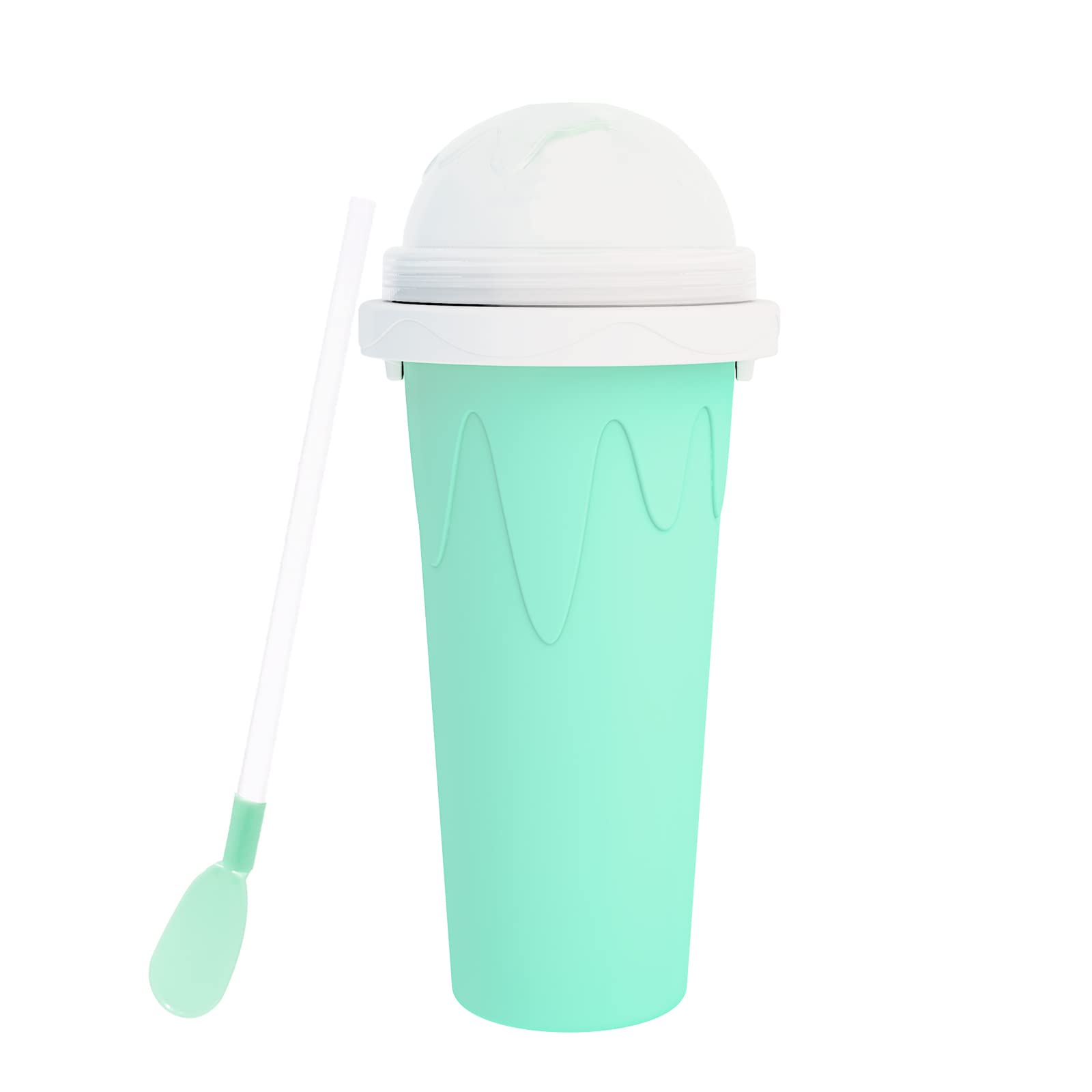 LATIBELL® Slushy Maker Cup - Double Layer Insulated Squeeze Cup for DIY Slushies, Smoothies & Frozen Drinks - BPA-Free Silica Gel Ice Cup for Kids & Adults - Perfect for Summer Parties, BBQs, and Poolside Refreshments