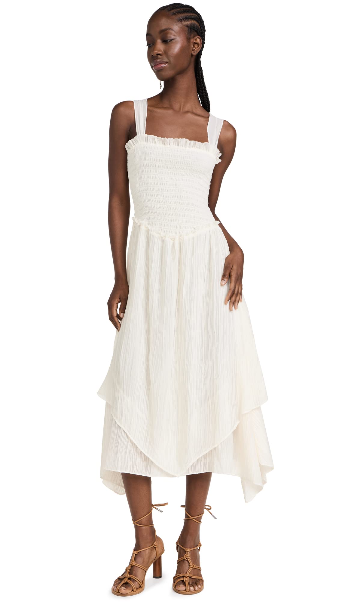 Ramy Brook Women's Luella Dress - Floral Print Wrap Dress for Summer, Date Night & Special Occasions | Elegant & Comfortable Midi Dress for Women