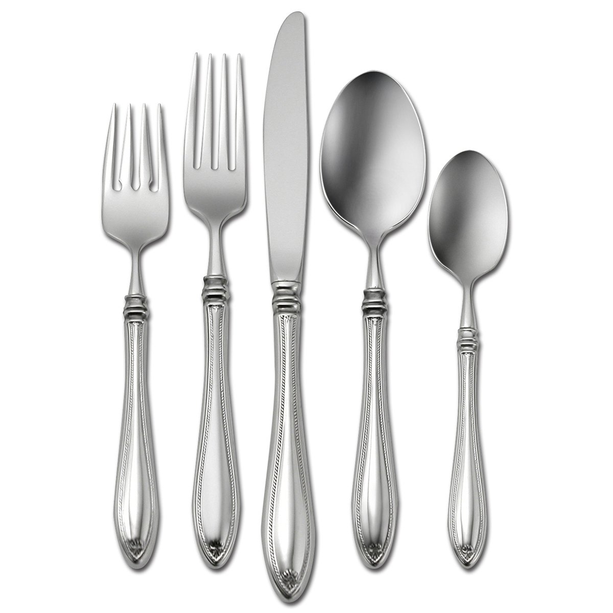 Oneida Sheraton 20-Piece Stainless Steel Flatware Set for 4 - Elegant Dining Utensils for Dinner Parties, Holidays & Everyday Use
