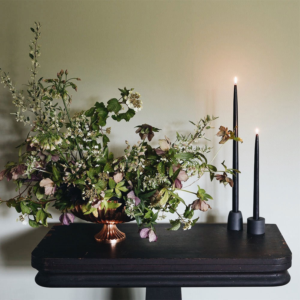 Premium Taper Candles for Home Decor - Long-Lasting, Smoke-Free, Dripless - Perfect for Weddings, Dinners, and Romantic Ambiance