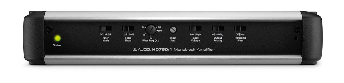 JL Audio HD1200/1 Monoblock Class D Car Amplifier - 1200W RMS Power for Subwoofers - High Performance Audio System for Cars, Trucks & SUVs - Perfect for Bass Enthusiasts & Car Audio Upgrades
