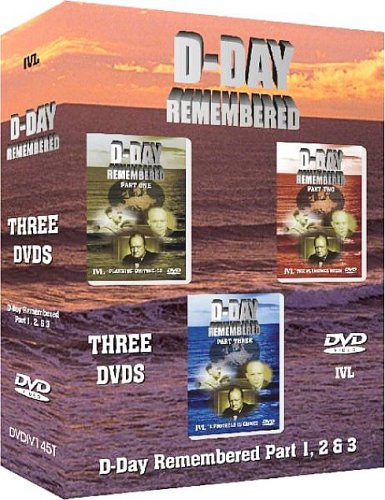D-Day Remembered - WWII History Box Set (Parts 1, 2 & 3) | English Import | Military Documentary Collection for History Buffs & WWII Enthusiasts