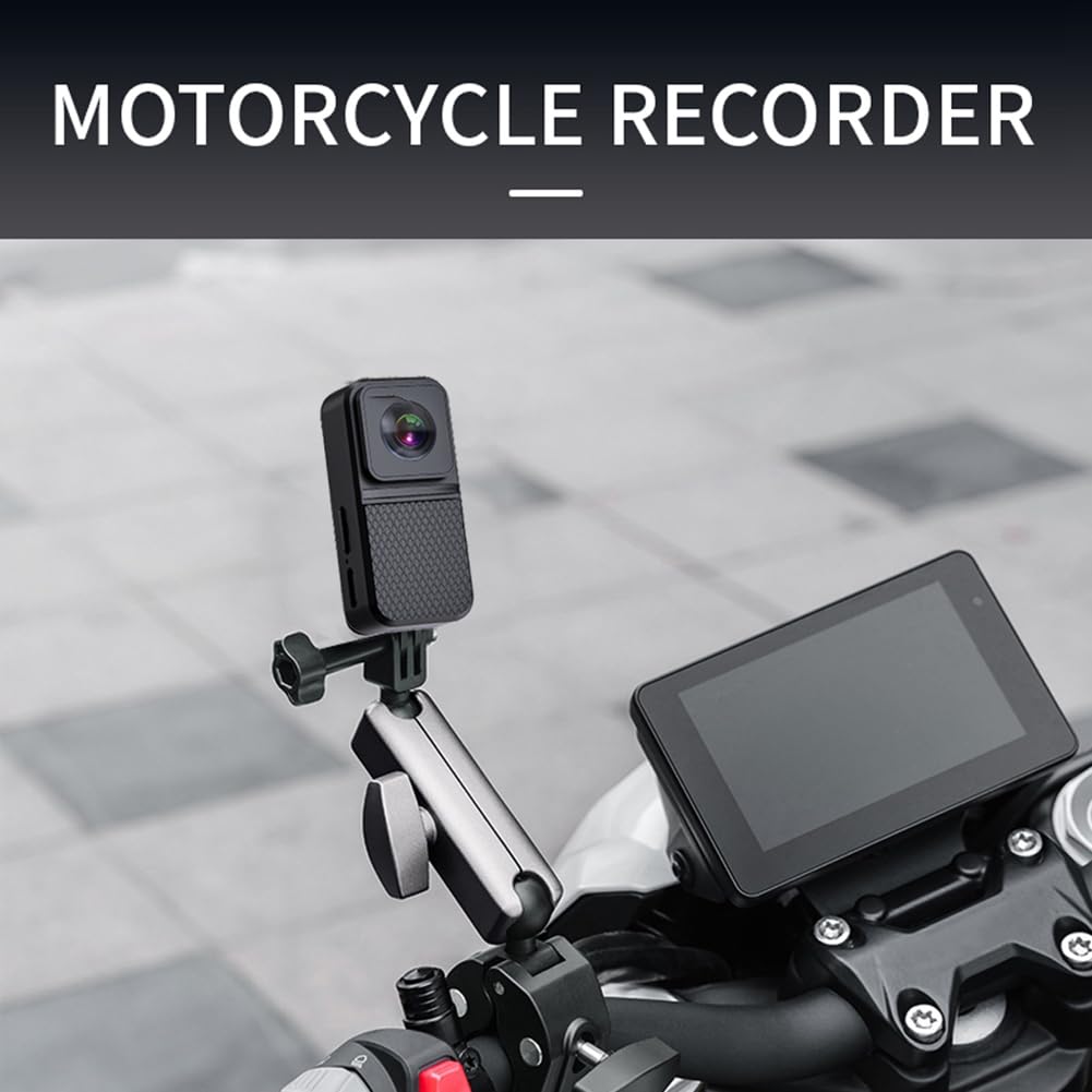 TYREE 1080P HD Mini Action Camera - Waterproof Magnetic Portable Sports DV Camcorder with DVR for Vlogging, Cycling, Skiing & Outdoor Adventures